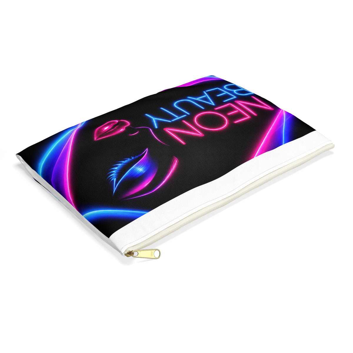 Neon Beauty Makeup Bag – 80s Cosmetic Pouch
