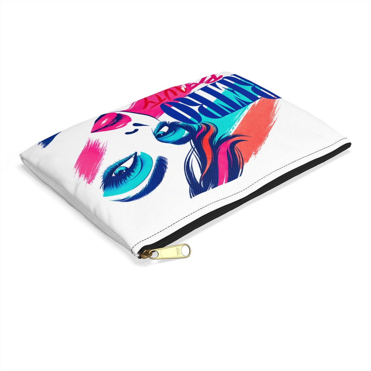 Retro Beauty Makeup Bag – 80s Cosmetic Pouch