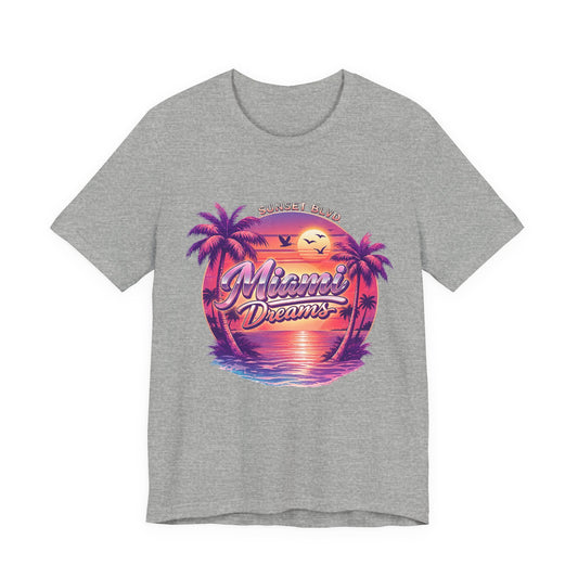Miami Dreams Sunset Blvd. T-Shirt