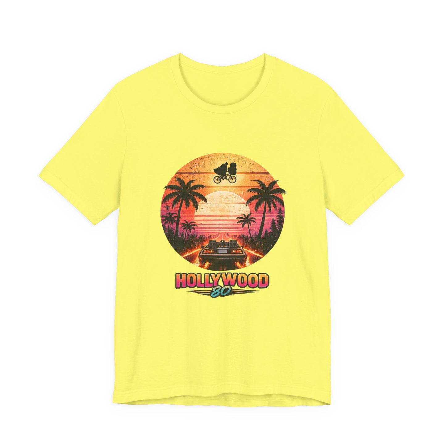 Hollywood 80 Sunset Ride Retro T-Shirt