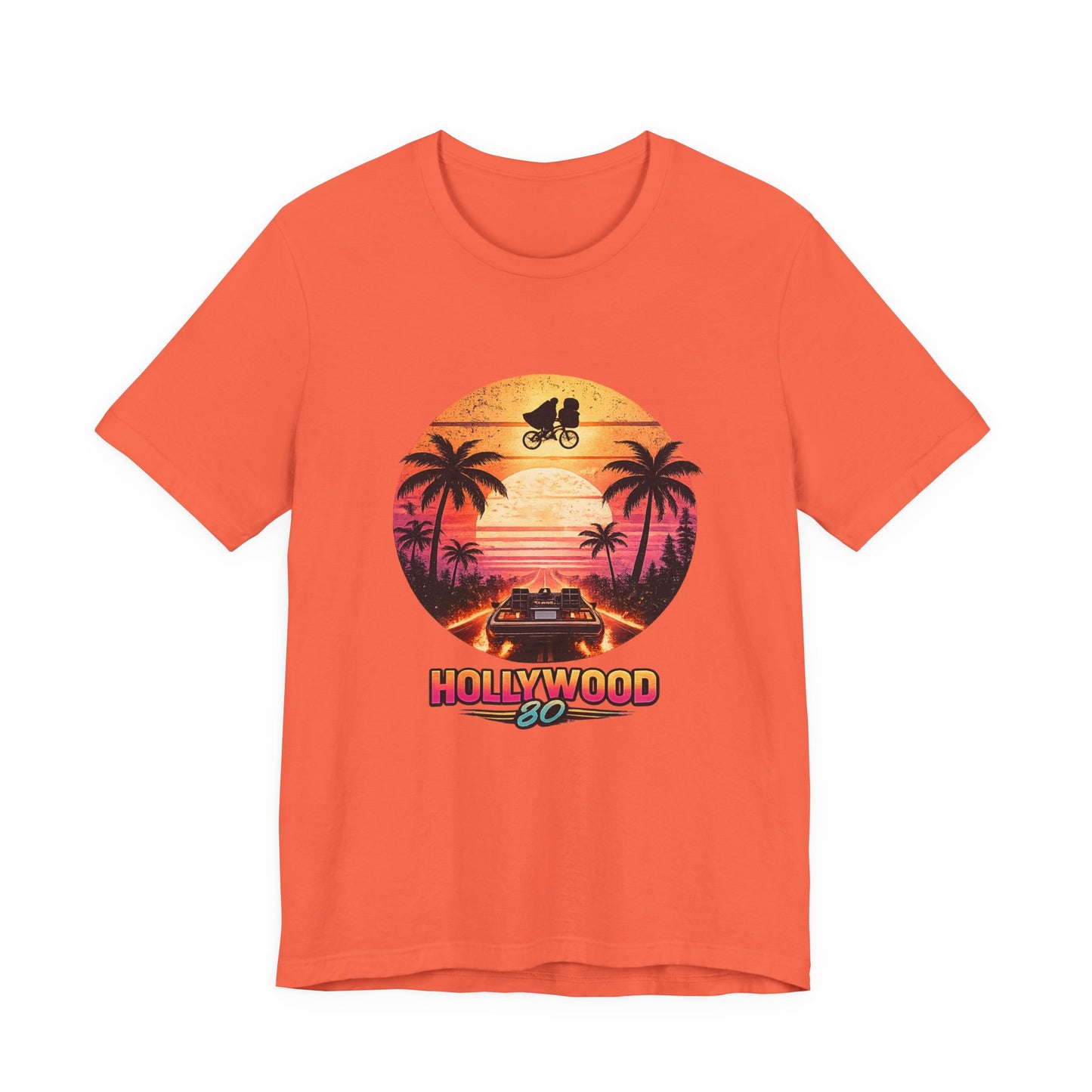 Hollywood 80 Sunset Ride Retro T-Shirt