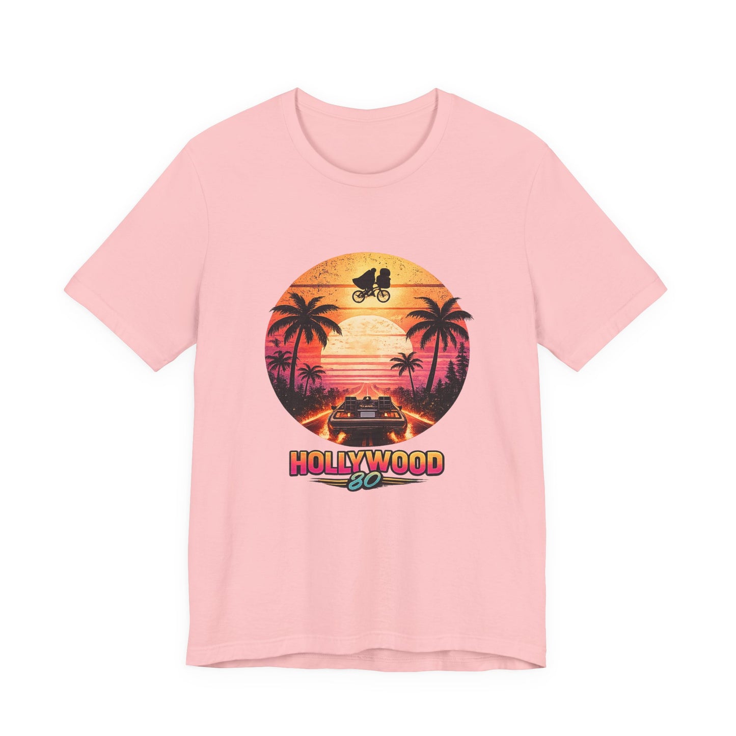 Hollywood 80 Sunset Ride Retro T-Shirt