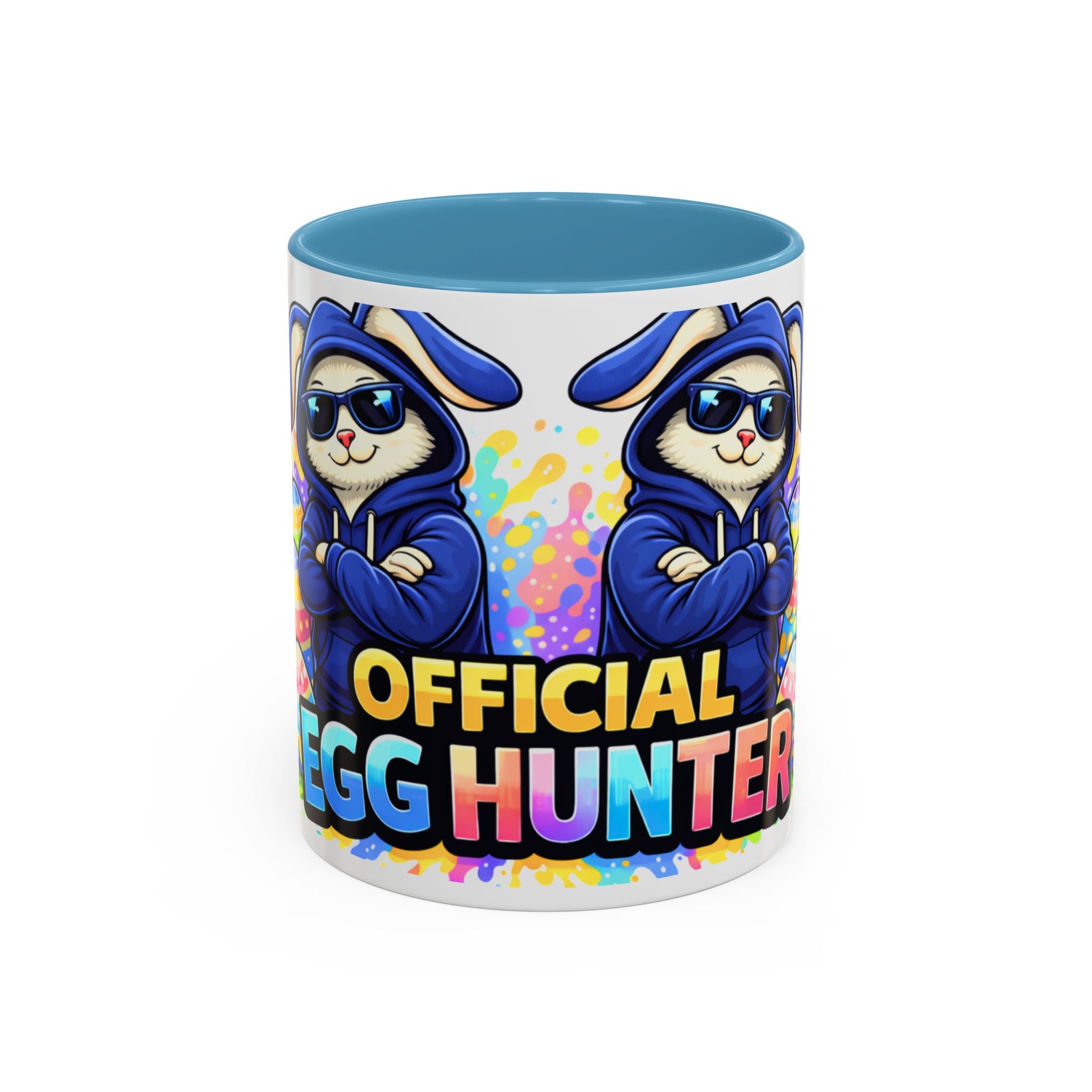 Official Egg Hunter Easter Mug – Funny Easter Bunny Accent Coffee Mug 330 ml EU