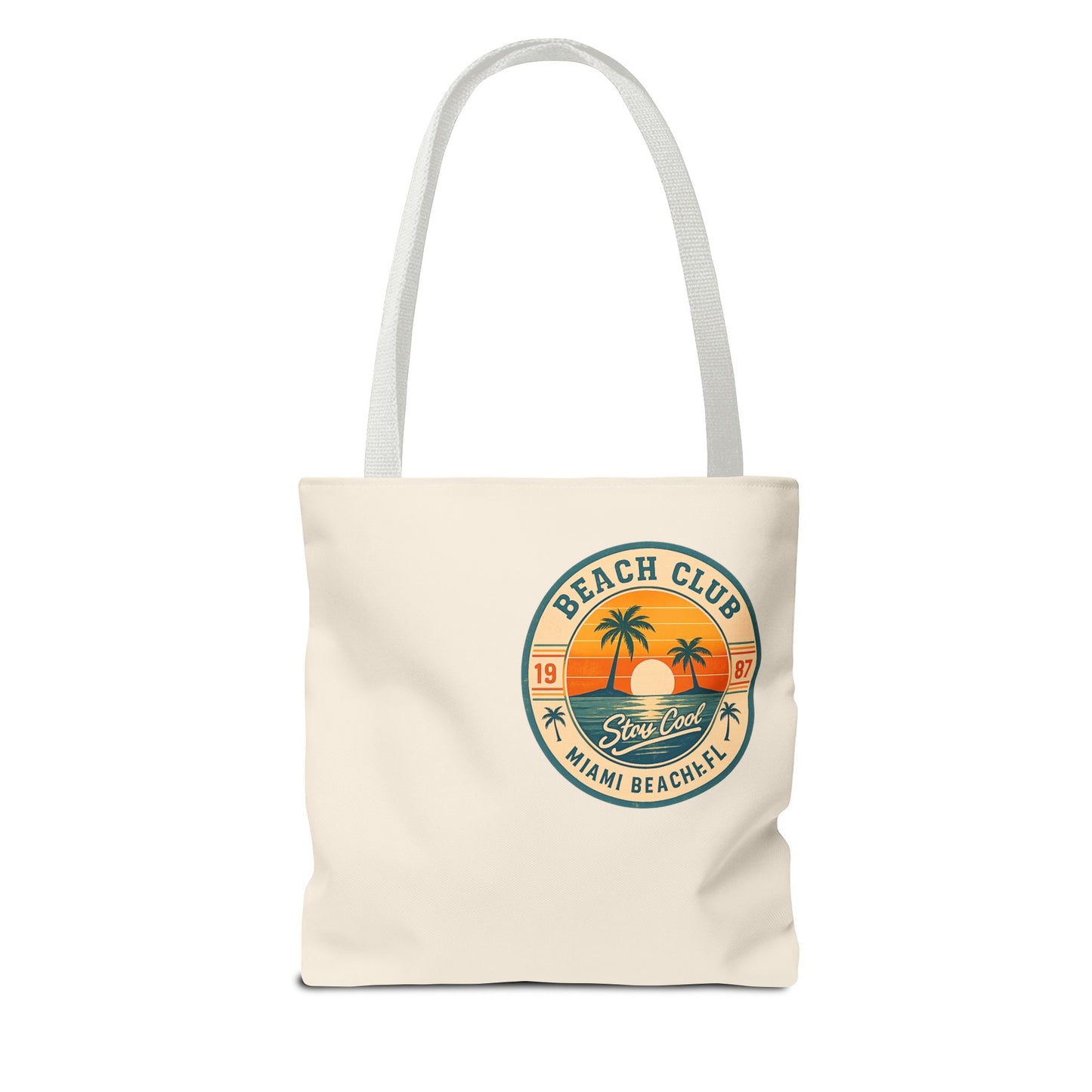 Beach Club Miami 1987 Tote Bag – Vintage Summer Style