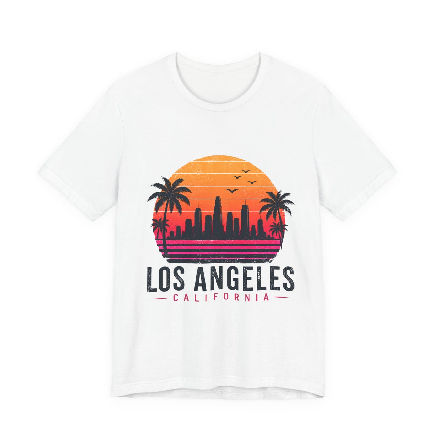 Los Angeles California Retro Sunset T-Shirt