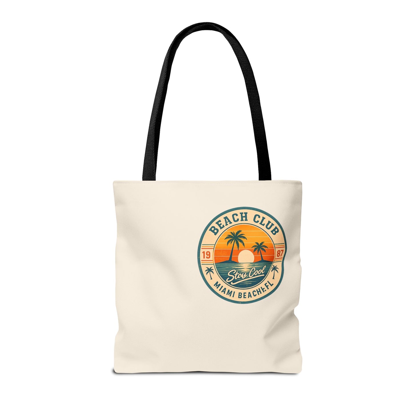 Beach Club Miami 1987 Tote Bag – Vintage Summer Style