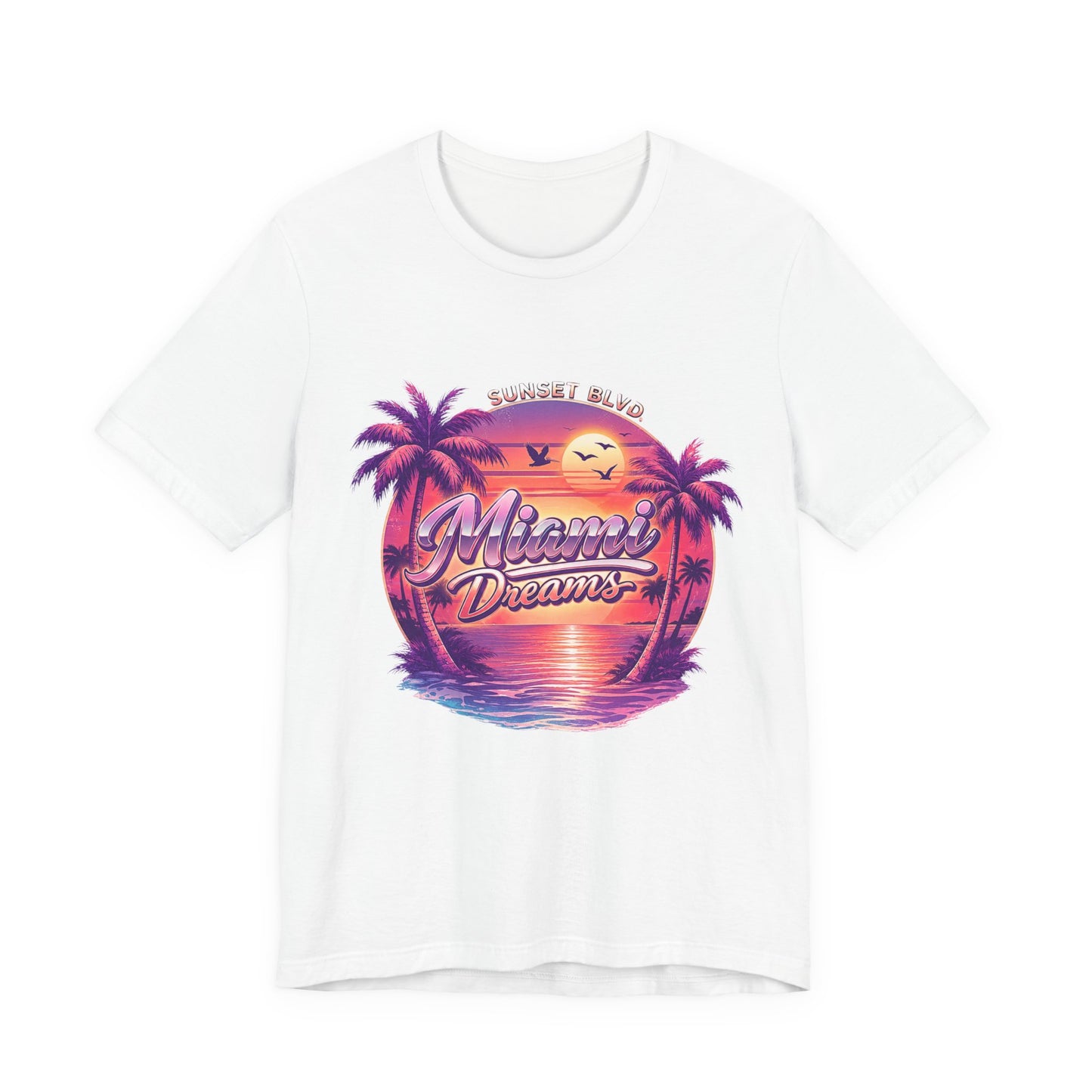 Miami Dreams Sunset Blvd. T-Shirt