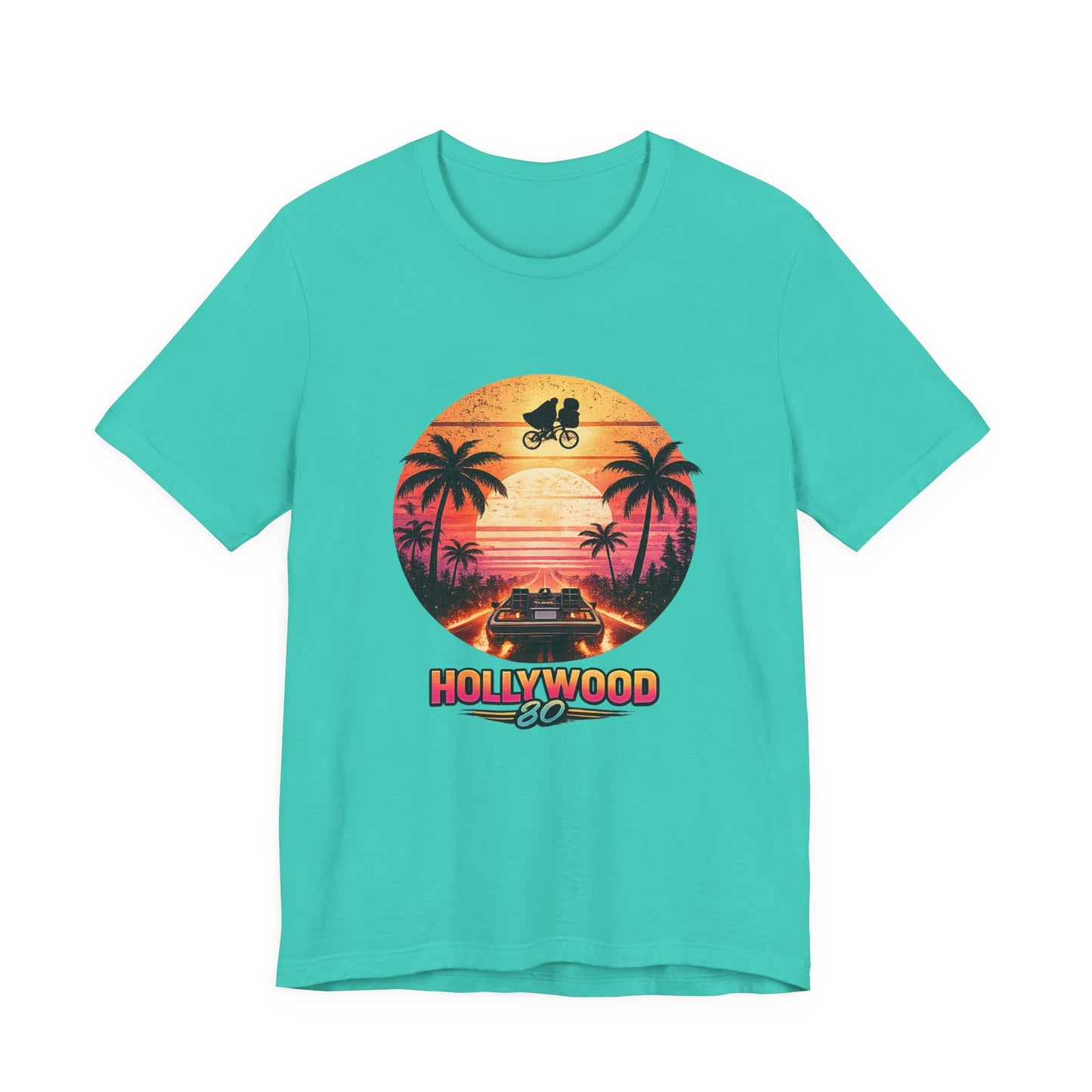 Hollywood 80 Sunset Ride Retro T-Shirt