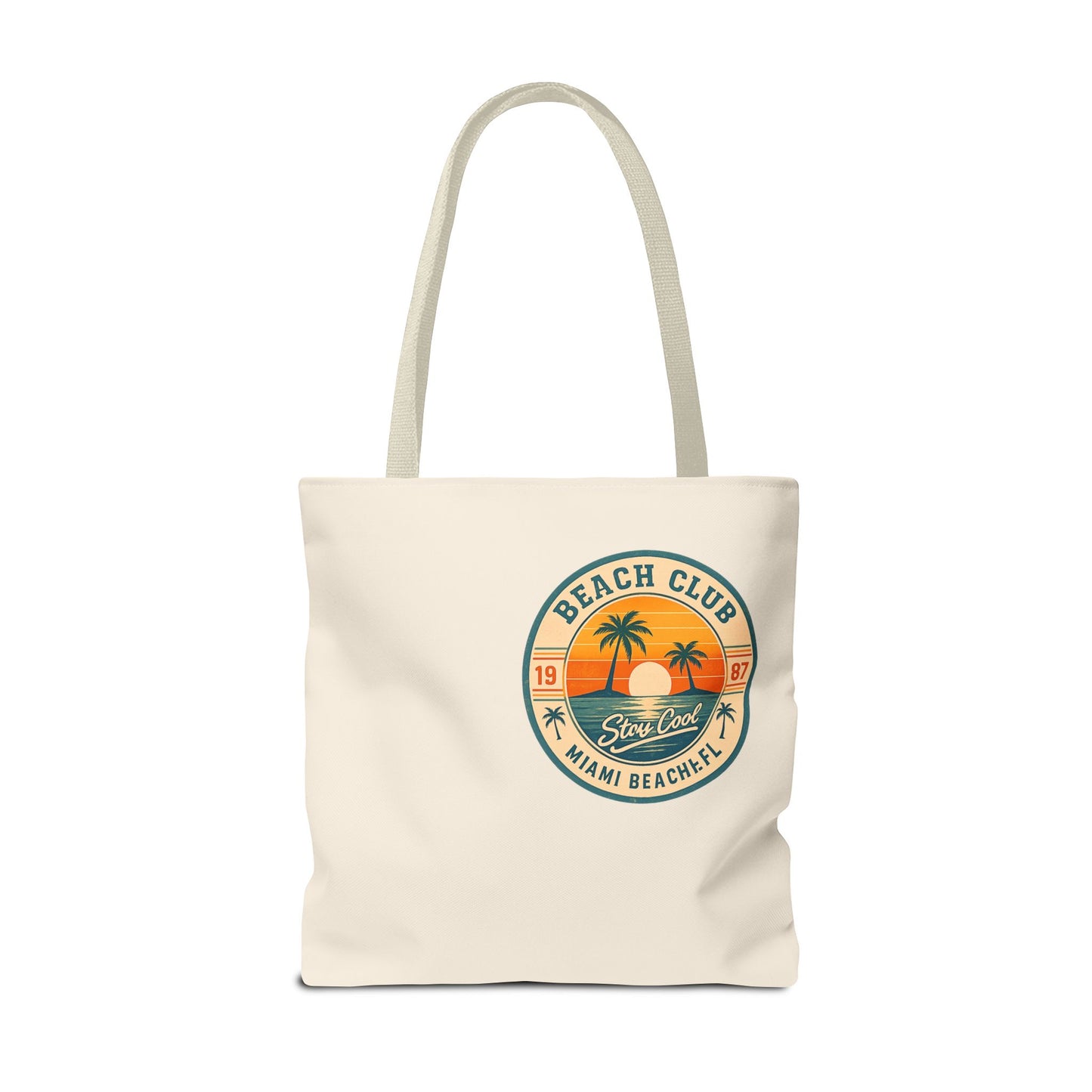 Beach Club Miami 1987 Tote Bag – Vintage Summer Style