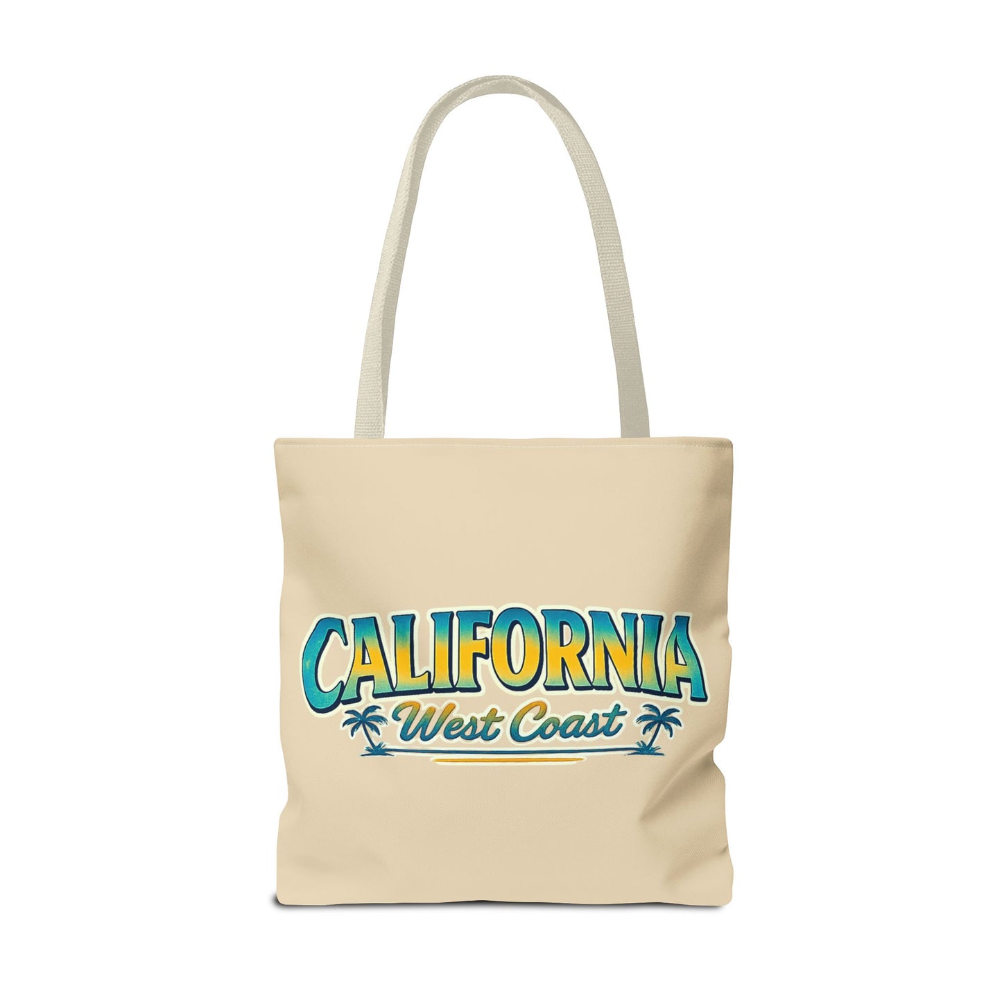 California West Coast Vintage Beach Tote Bag