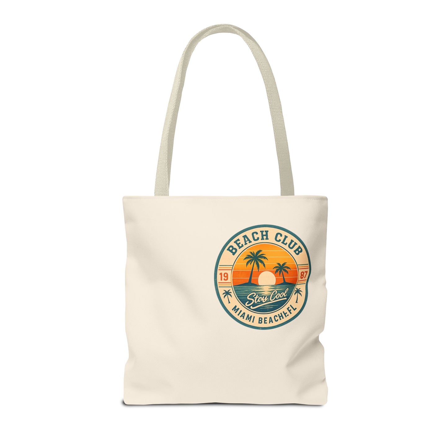 Beach Club Miami 1987 Tote Bag – Vintage Summer Style