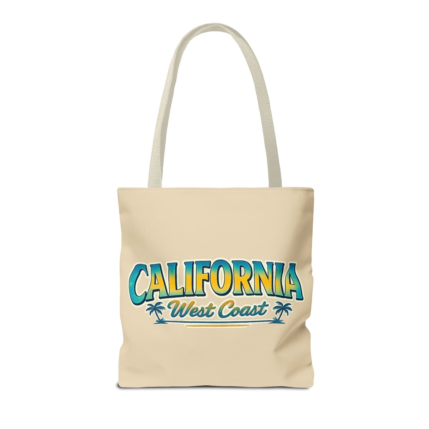 California West Coast Vintage Beach Tote Bag