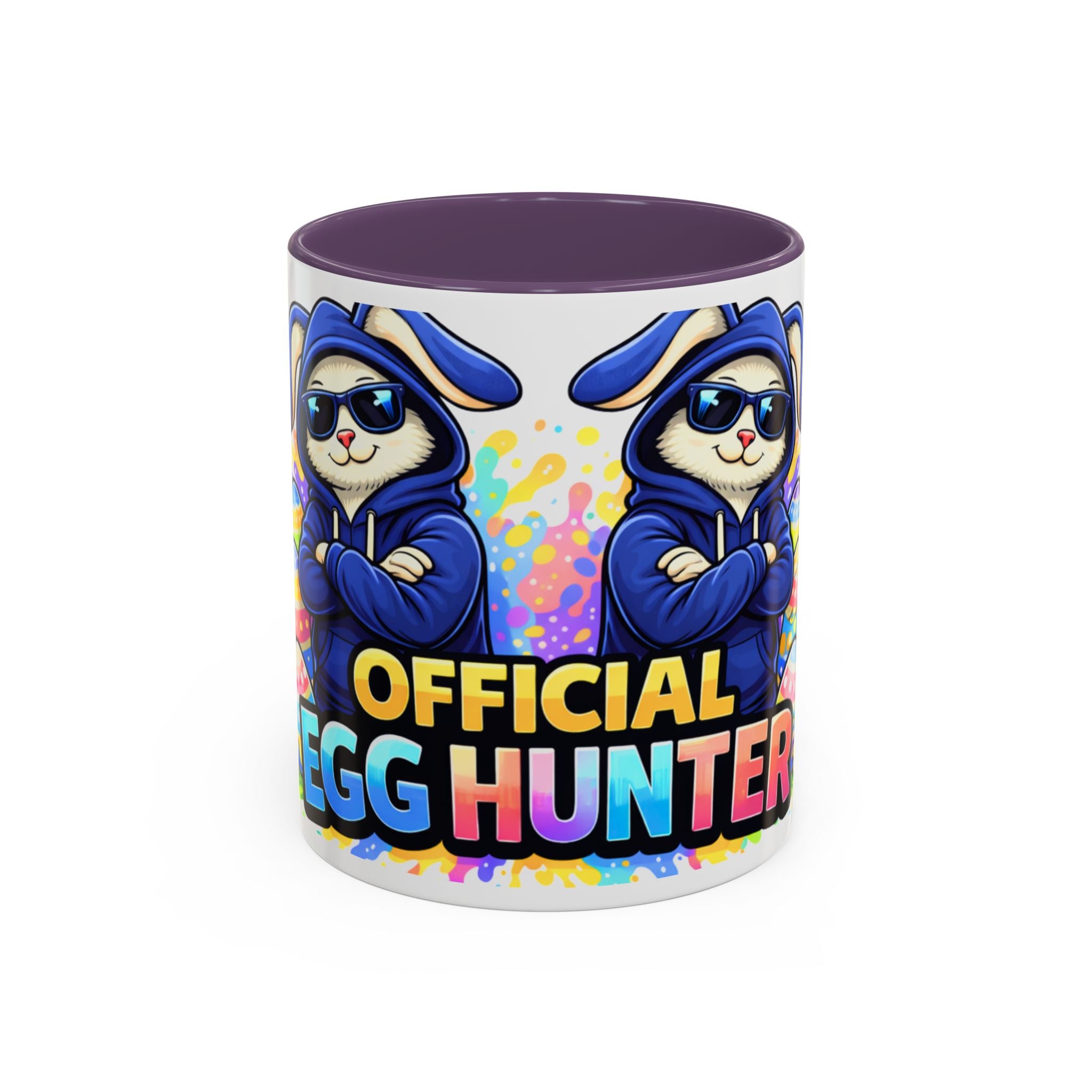 Official Egg Hunter Easter Mug – Funny Easter Bunny Accent Coffee Mug 330 ml EU