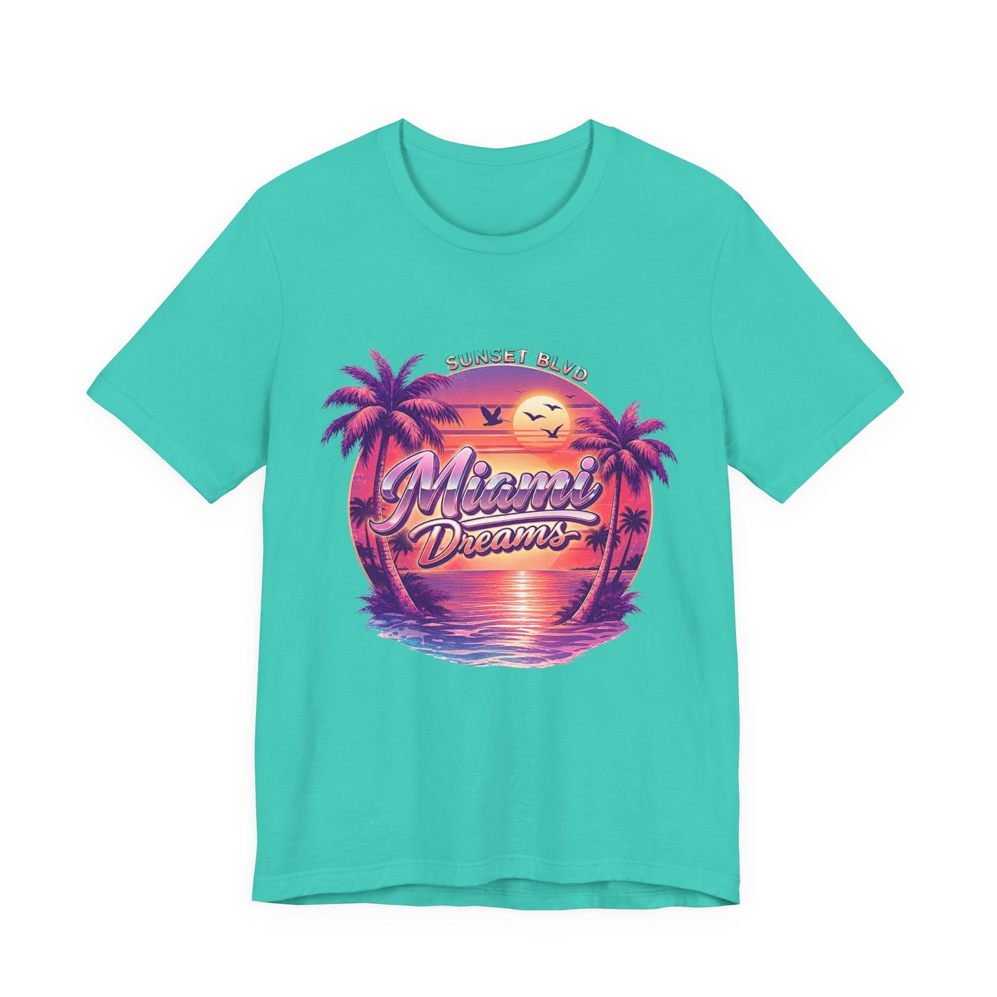 Miami Dreams Sunset Blvd. T-Shirt