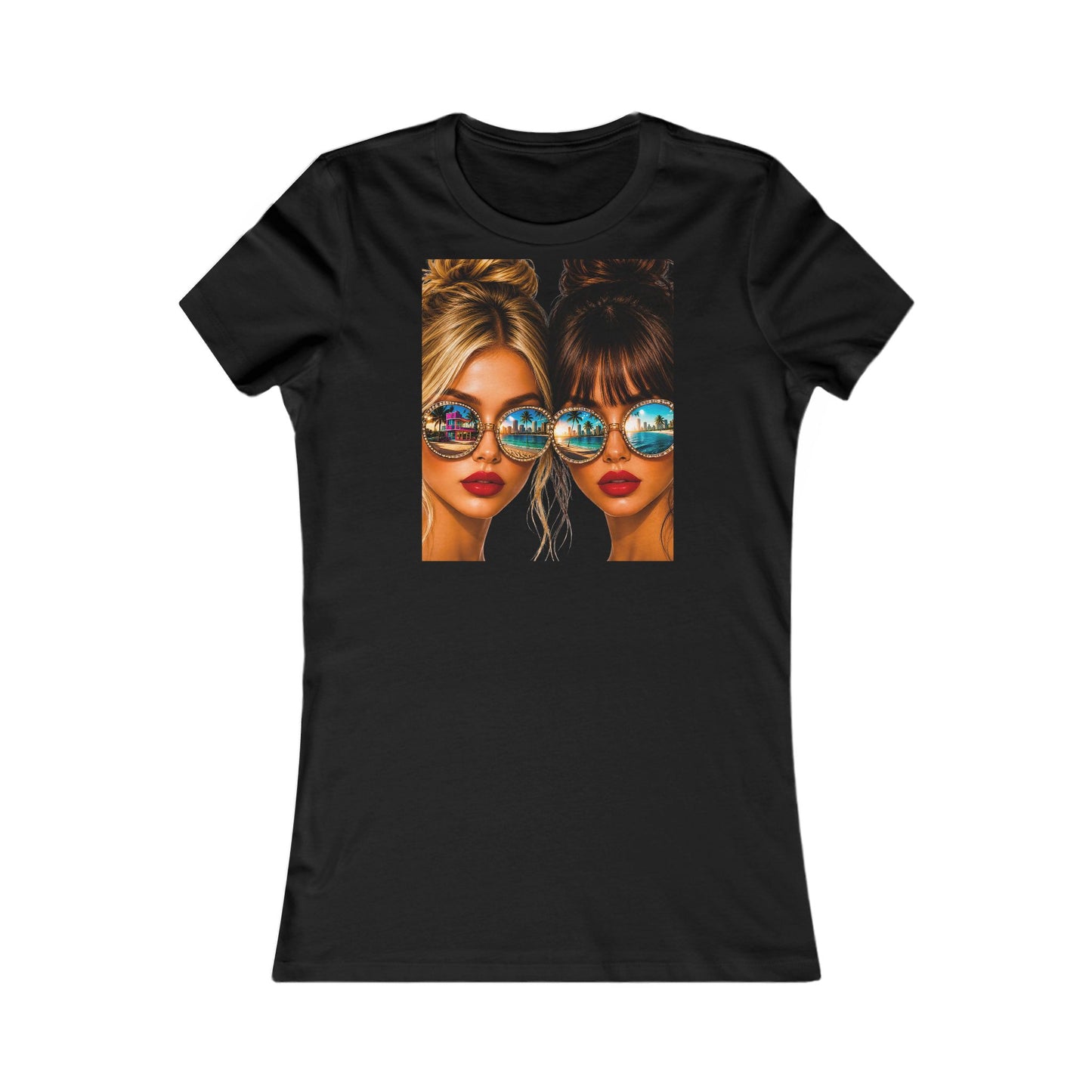 Miami Reflection Slim Tee