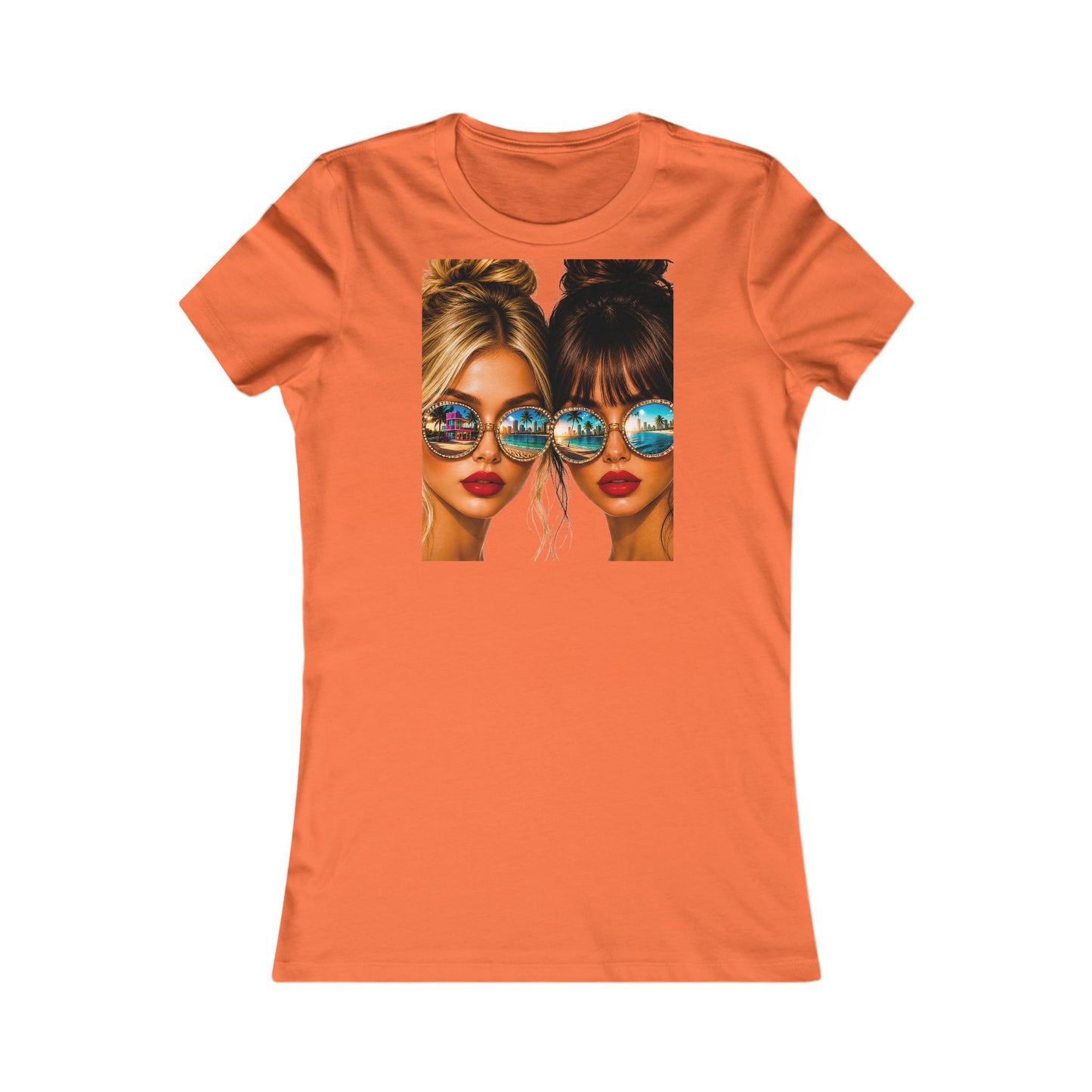 Miami Reflection Slim Tee