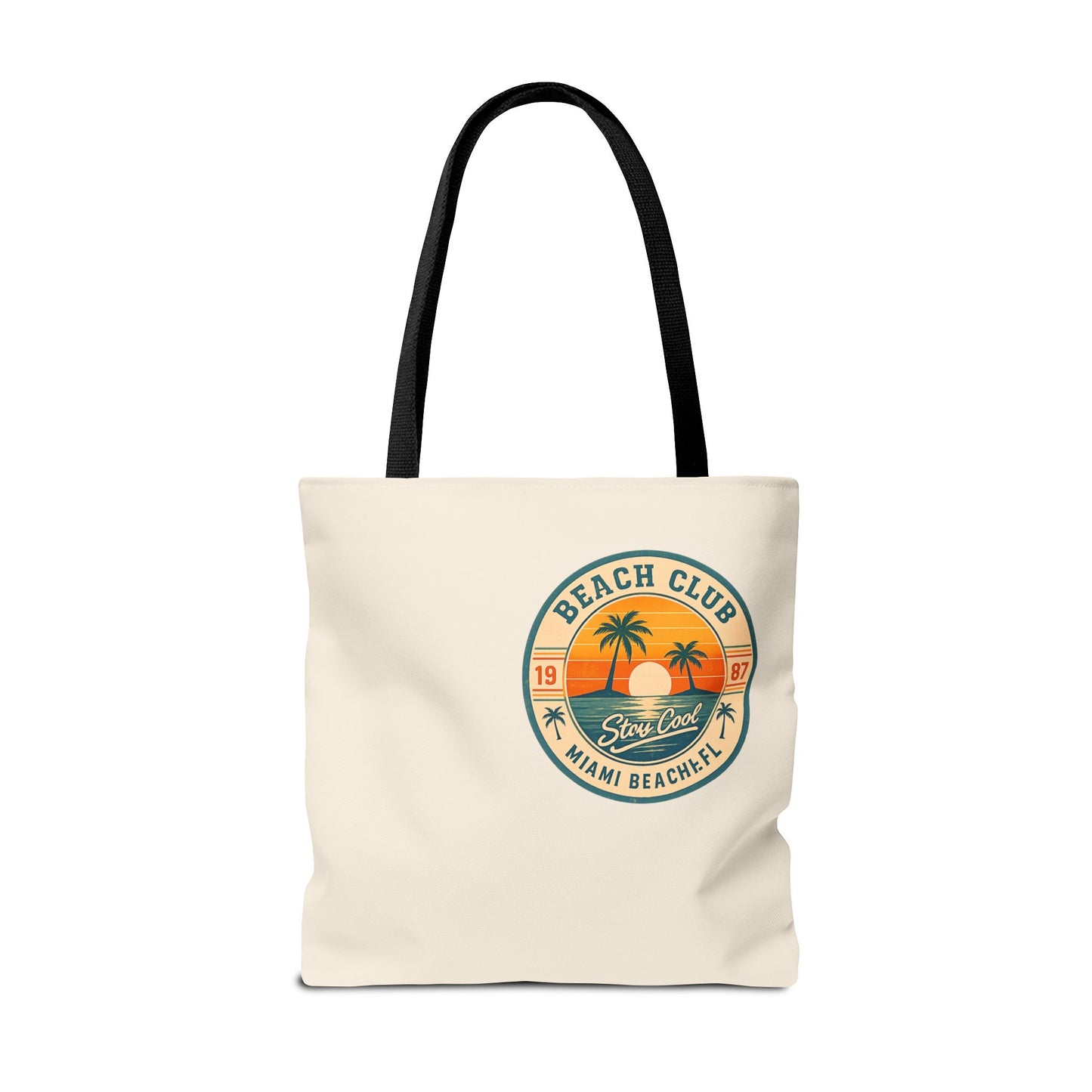 Beach Club Miami 1987 Tote Bag – Vintage Summer Style