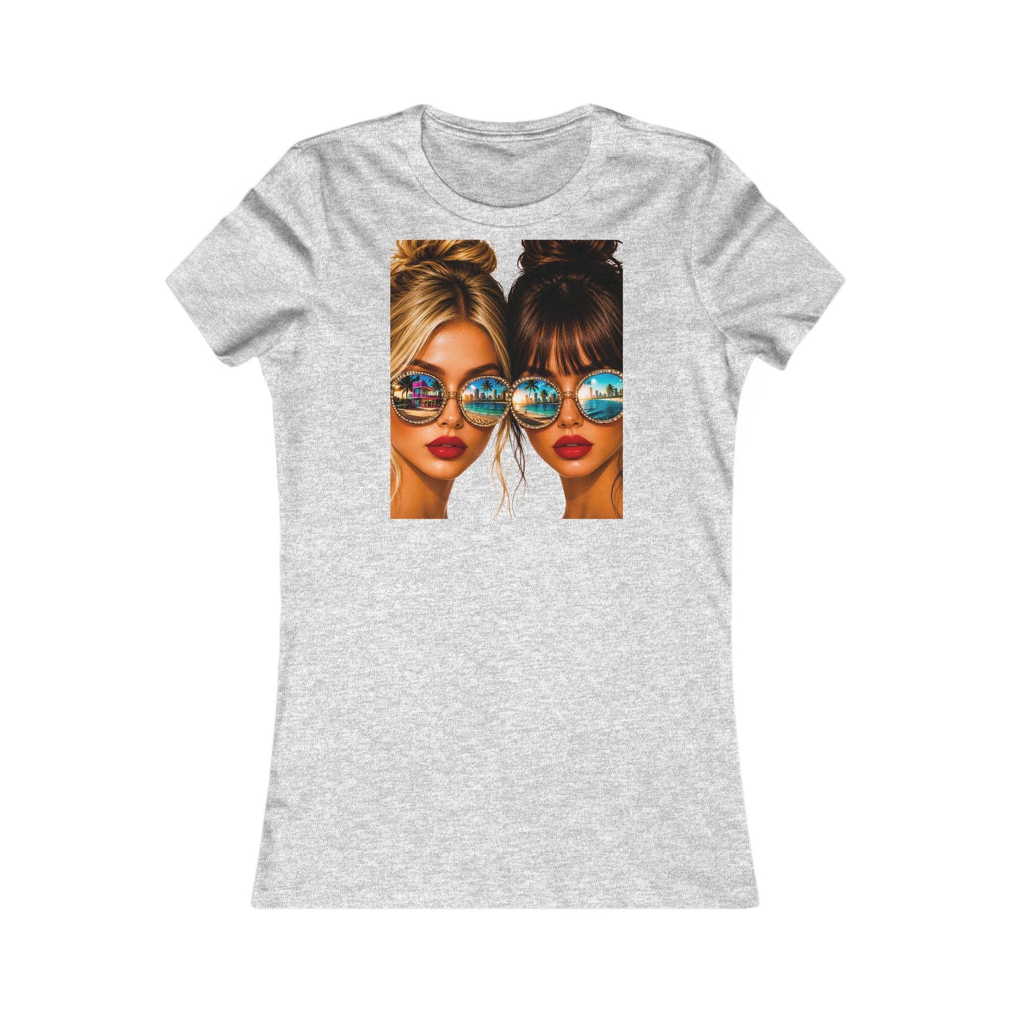 Miami Reflection Slim Tee