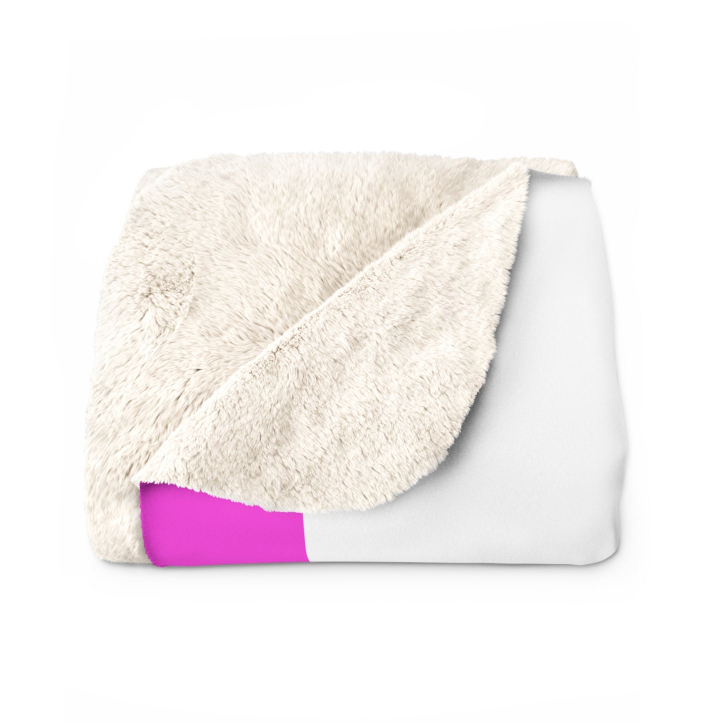 80s Vibes Sherpa Blanket – Retro Sunset