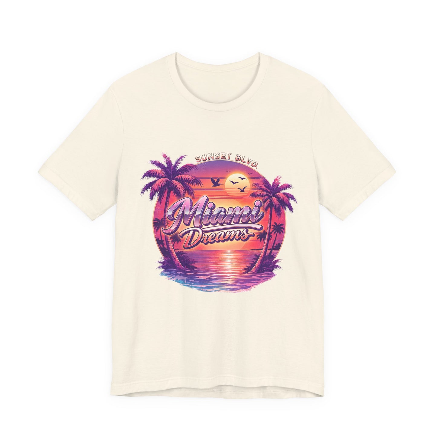 Miami Dreams Sunset Blvd. T-Shirt