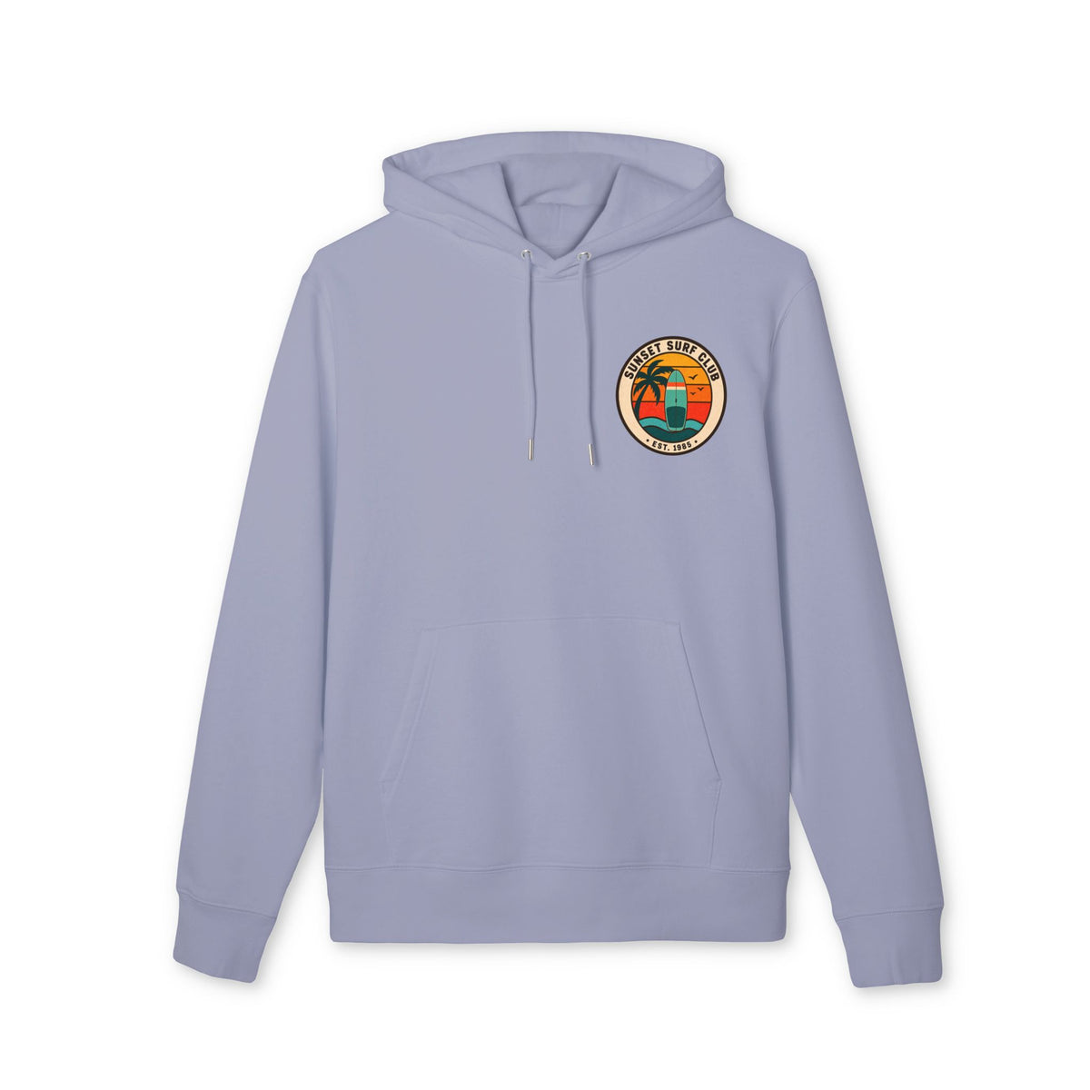 Sunset Surf Club – Premium Hoodie.