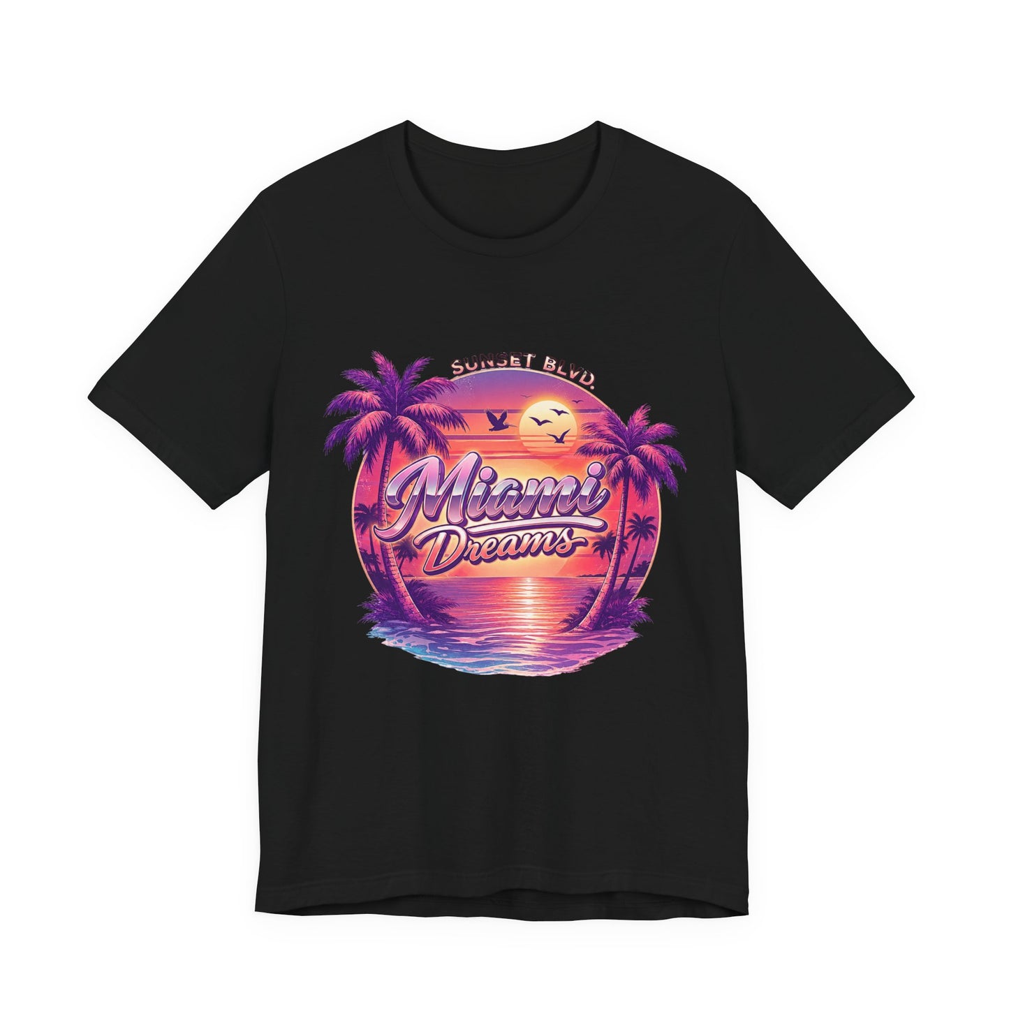 Miami Dreams Sunset Blvd. T-Shirt