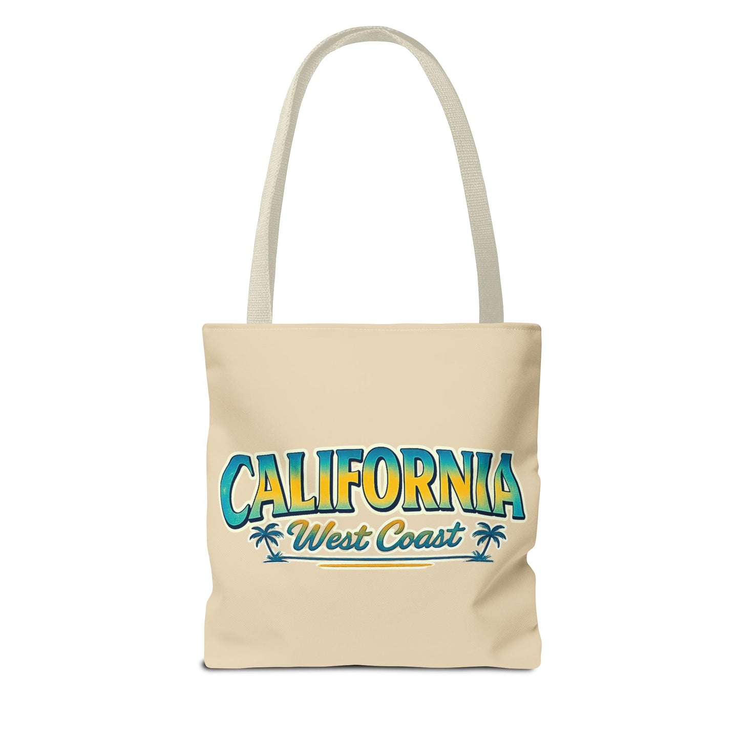 California West Coast Vintage Beach Tote Bag