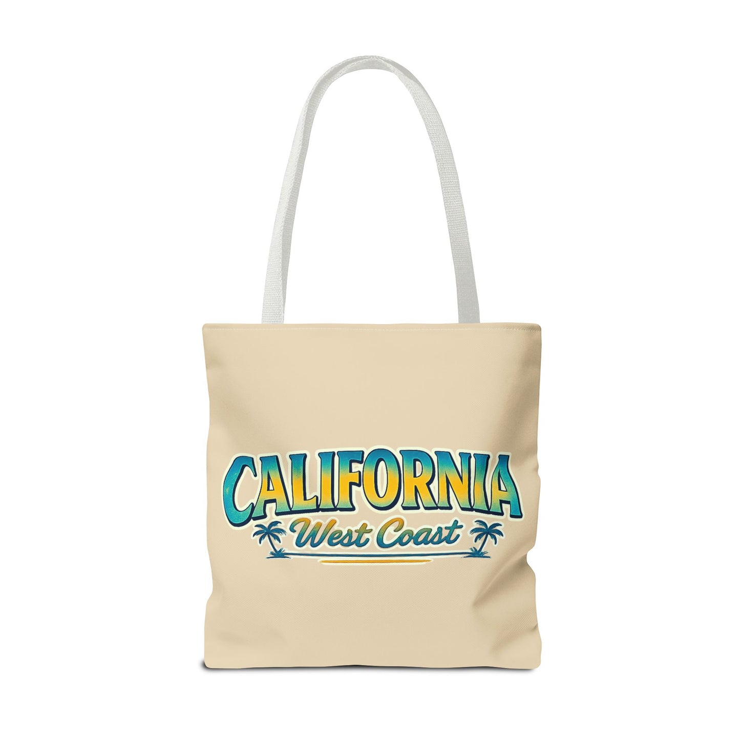 California West Coast Vintage Beach Tote Bag