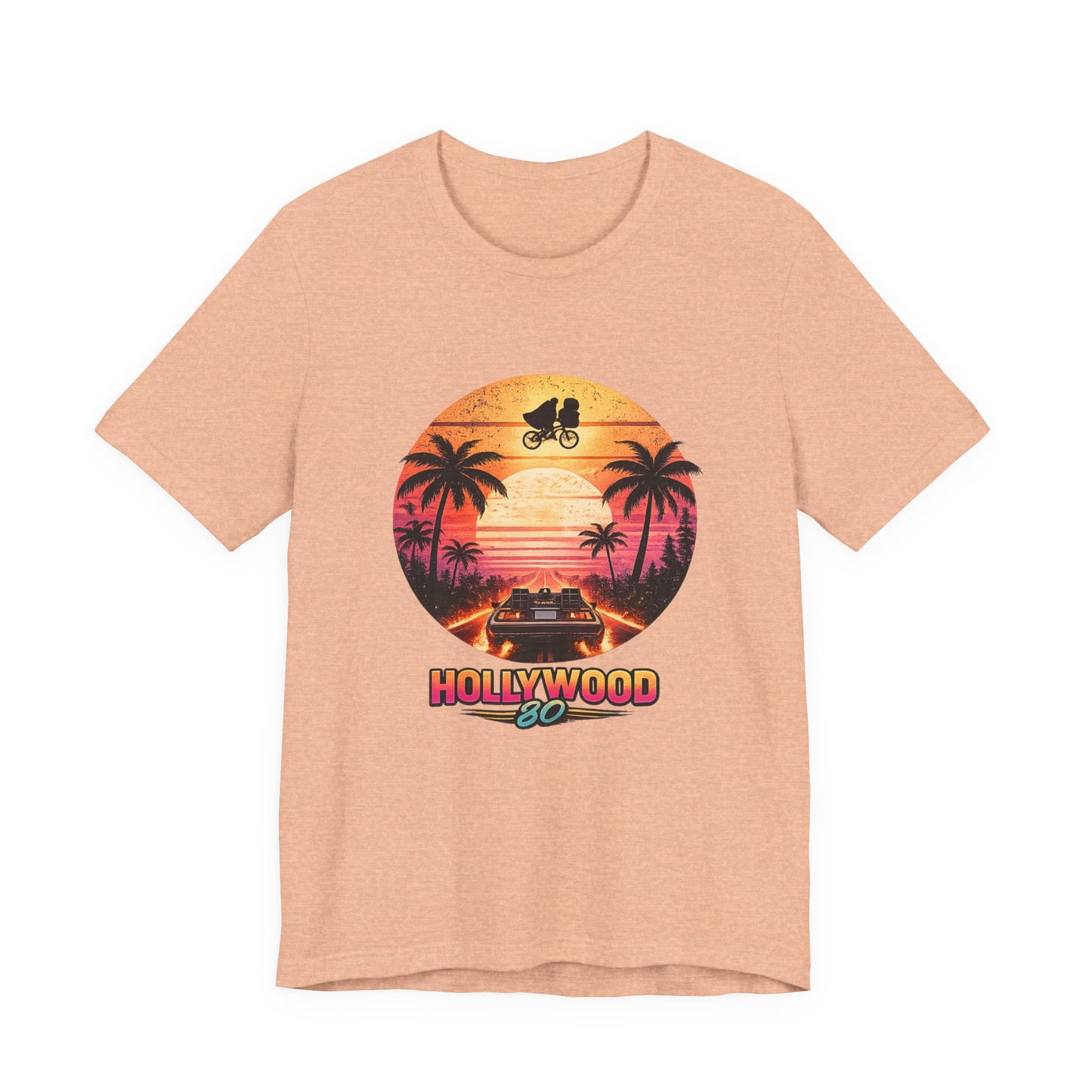 Hollywood 80 Sunset Ride Retro T-Shirt