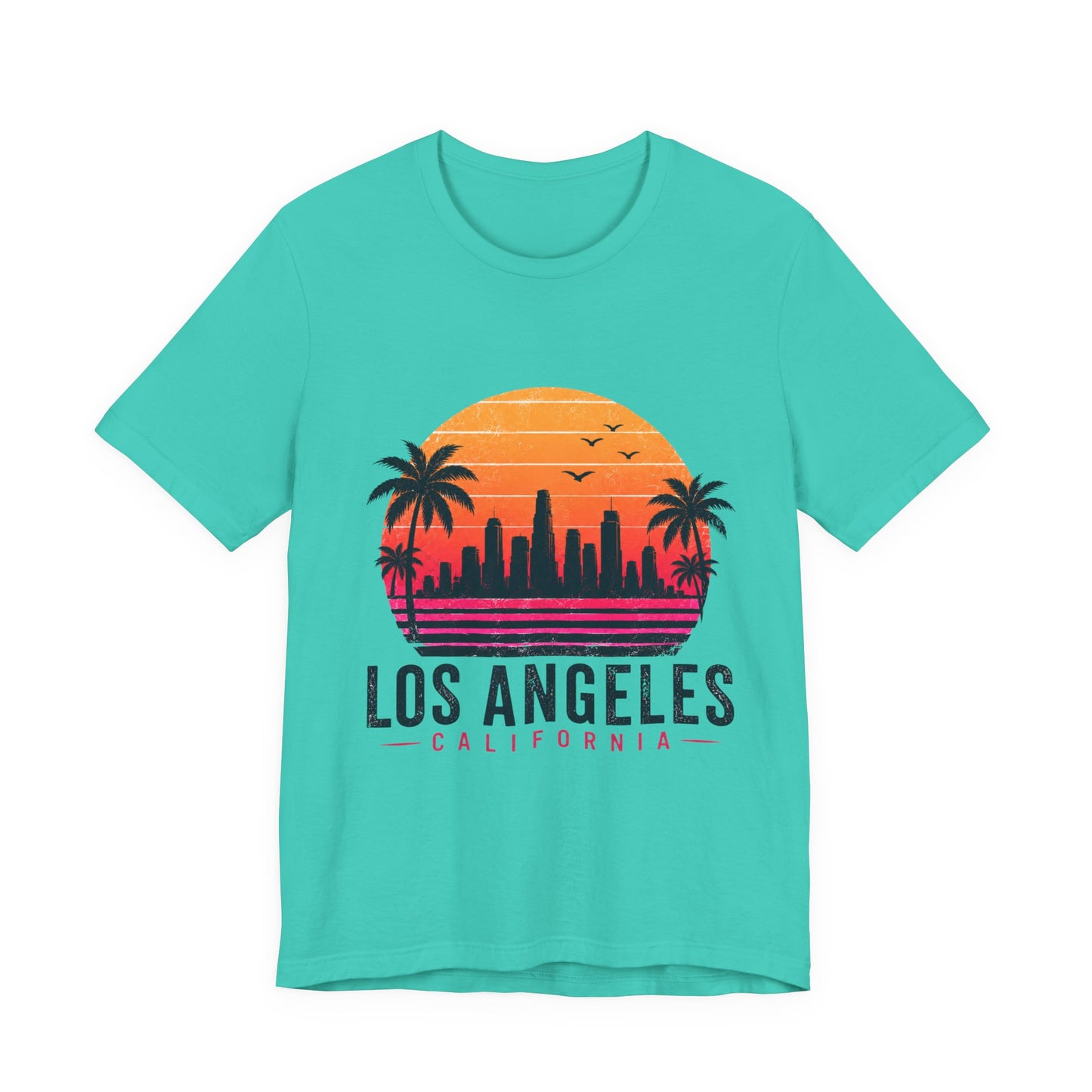 Los Angeles California Retro Sunset T-Shirt