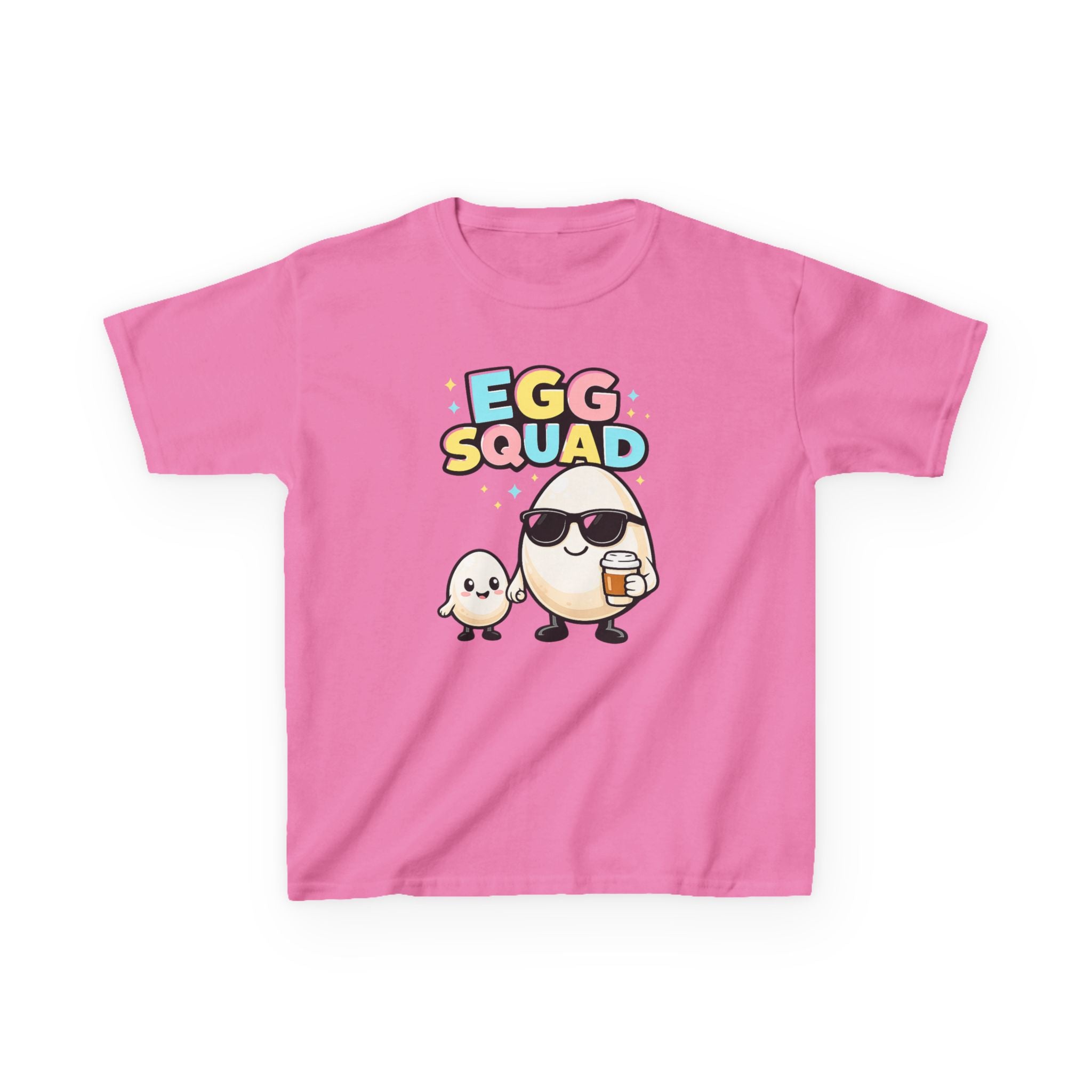 Egg Squad Kids T-Shirt – Cool Easter Egg Shirt for Boys & Girls – Funny Spring Children Tee
