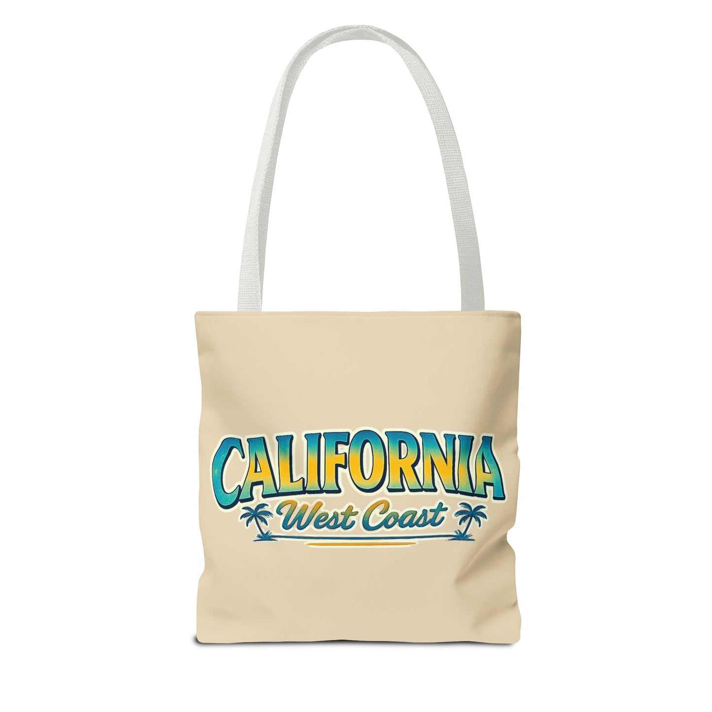 California West Coast Vintage Beach Tote Bag