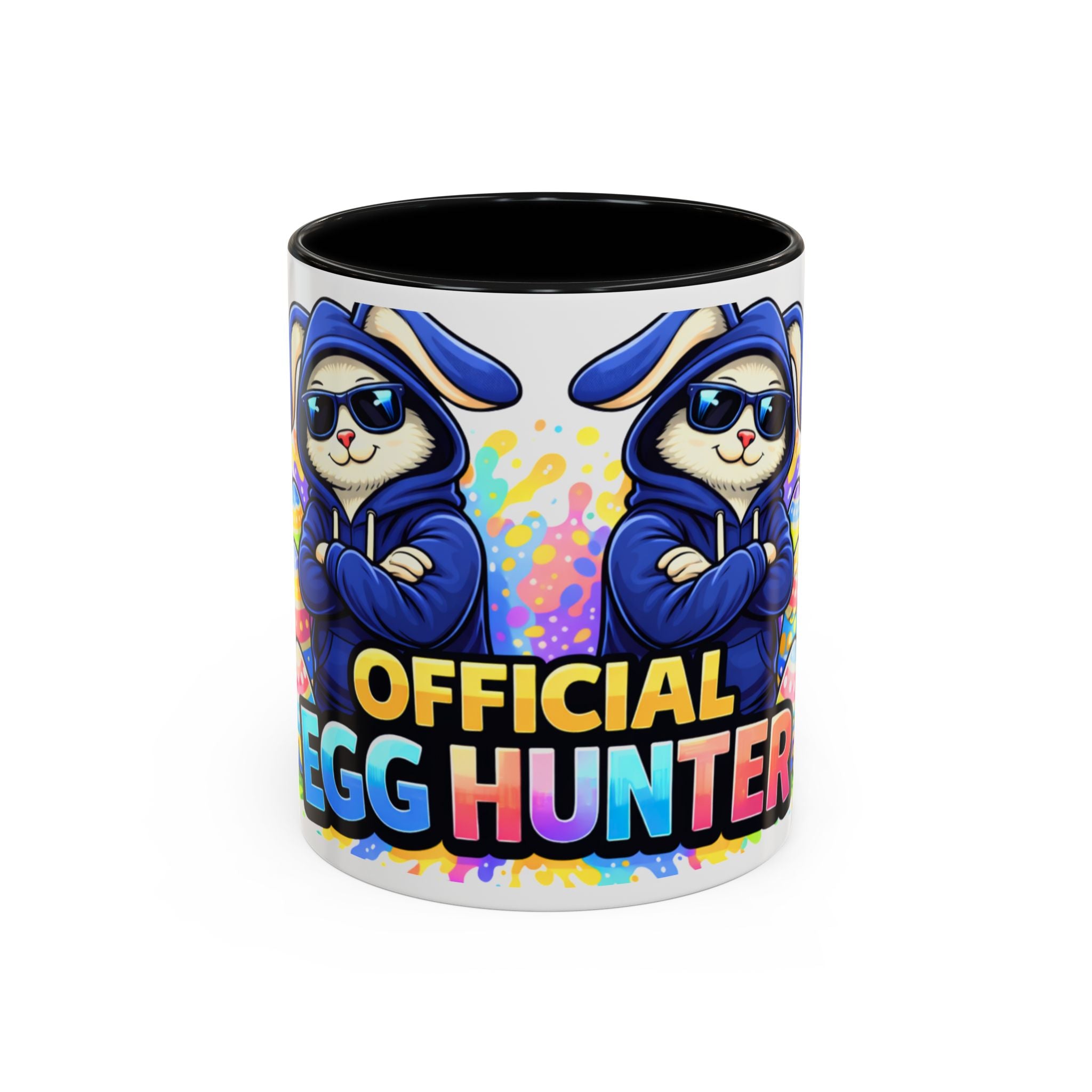 Official Egg Hunter Easter Mug – Funny Easter Bunny Accent Coffee Mug 330 ml EU