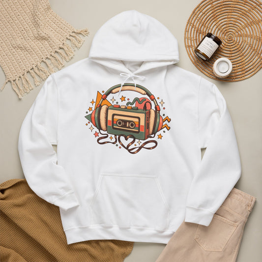 Cozy 80s Walkman Hoodie