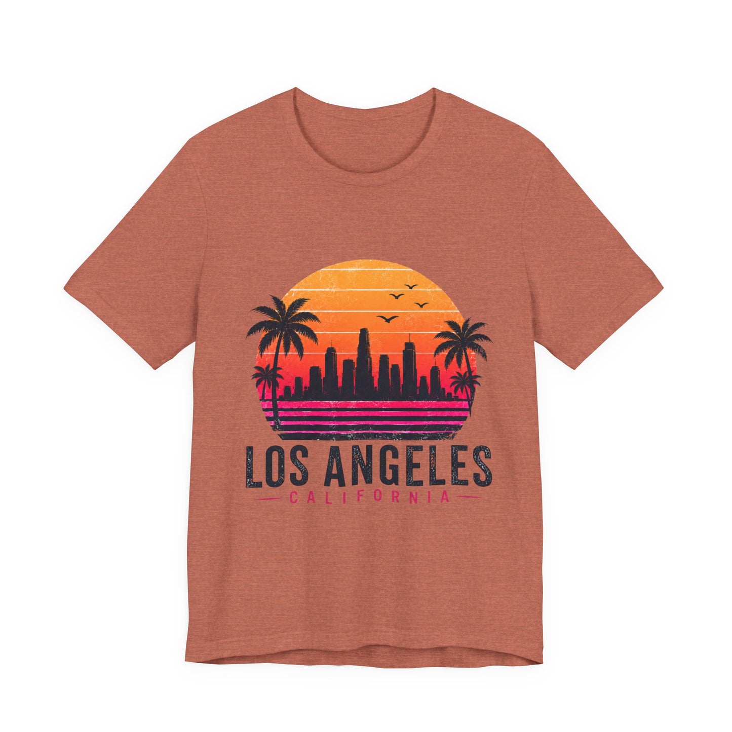 Los Angeles California Retro Sunset T-Shirt