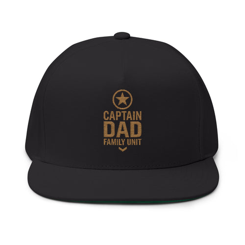 Captain Dad Military Cap – Tactical Family Collection Snapback Hat