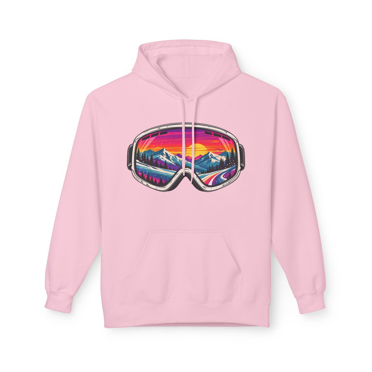 Retro Snow Goggles Hoodie