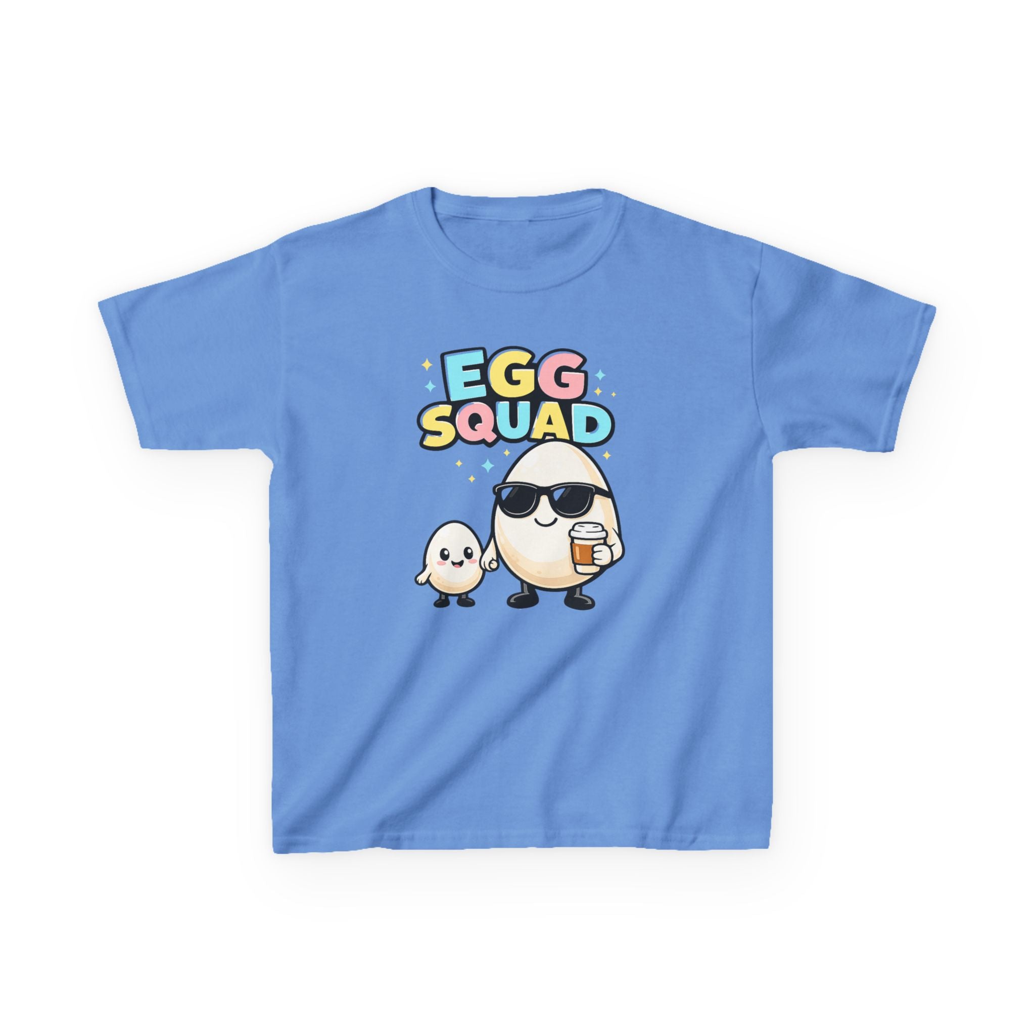 Egg Squad Kids T-Shirt – Cool Easter Egg Shirt for Boys & Girls – Funny Spring Children Tee