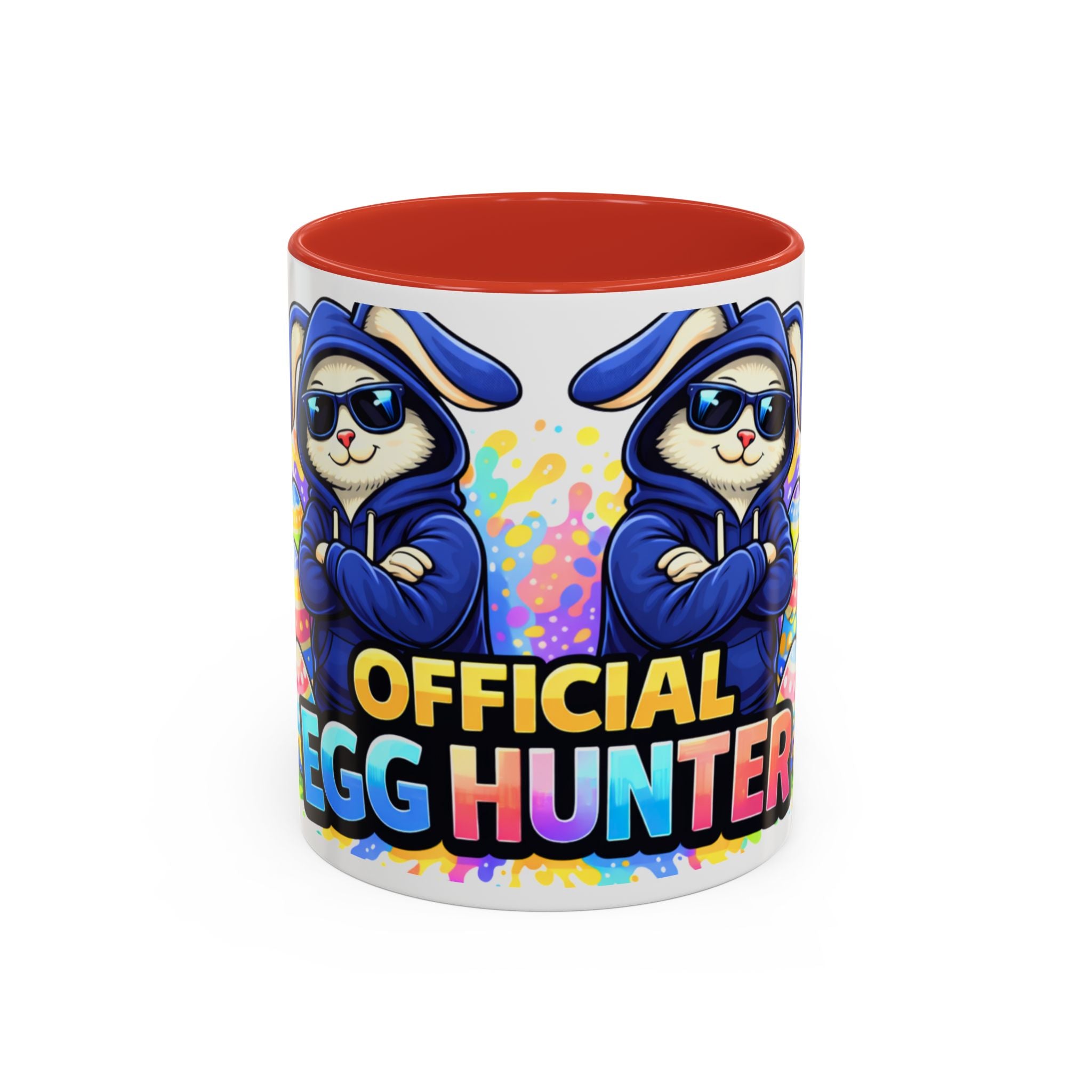 Official Egg Hunter Easter Mug – Funny Easter Bunny Accent Coffee Mug 330 ml EU
