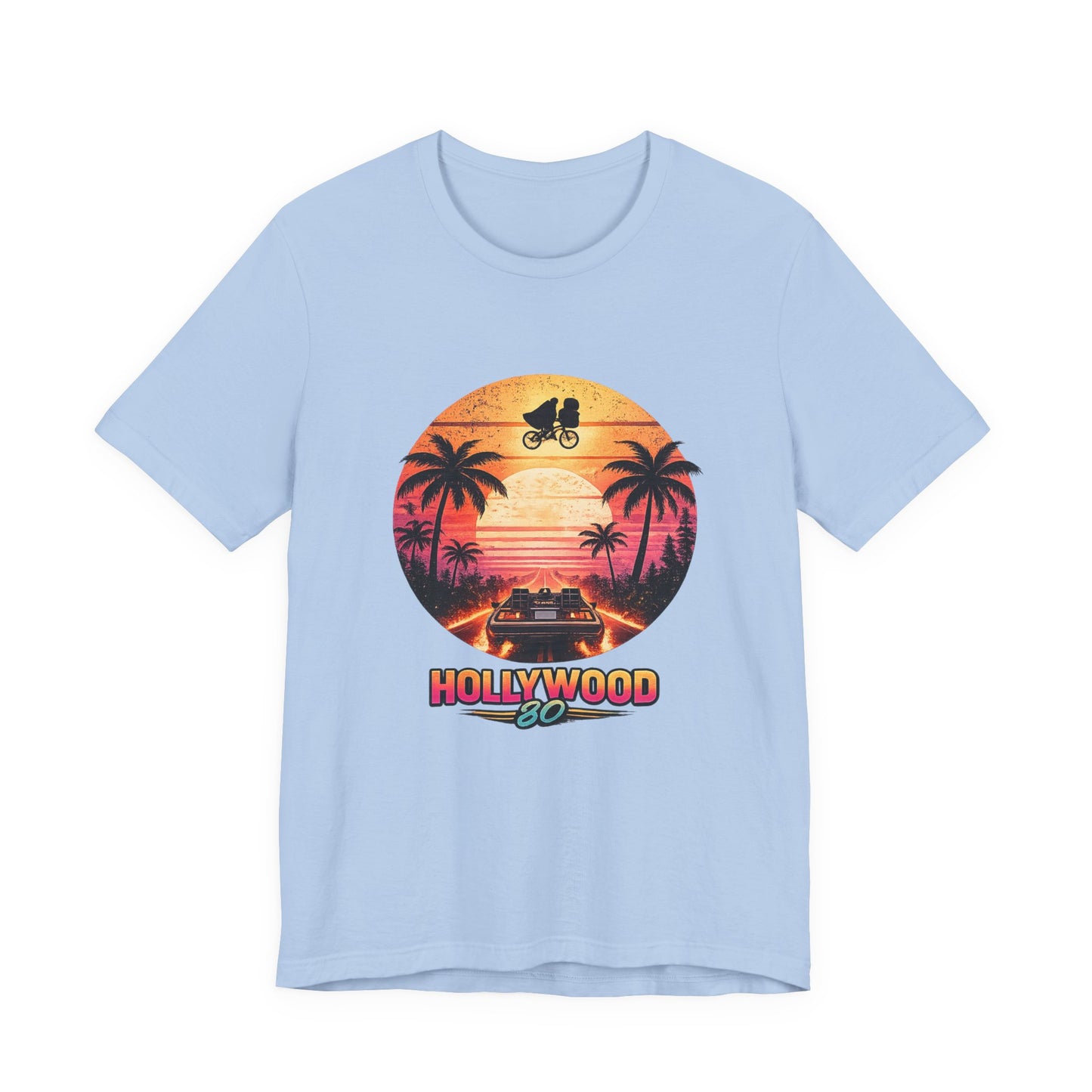 Hollywood 80 Sunset Ride Retro T-Shirt