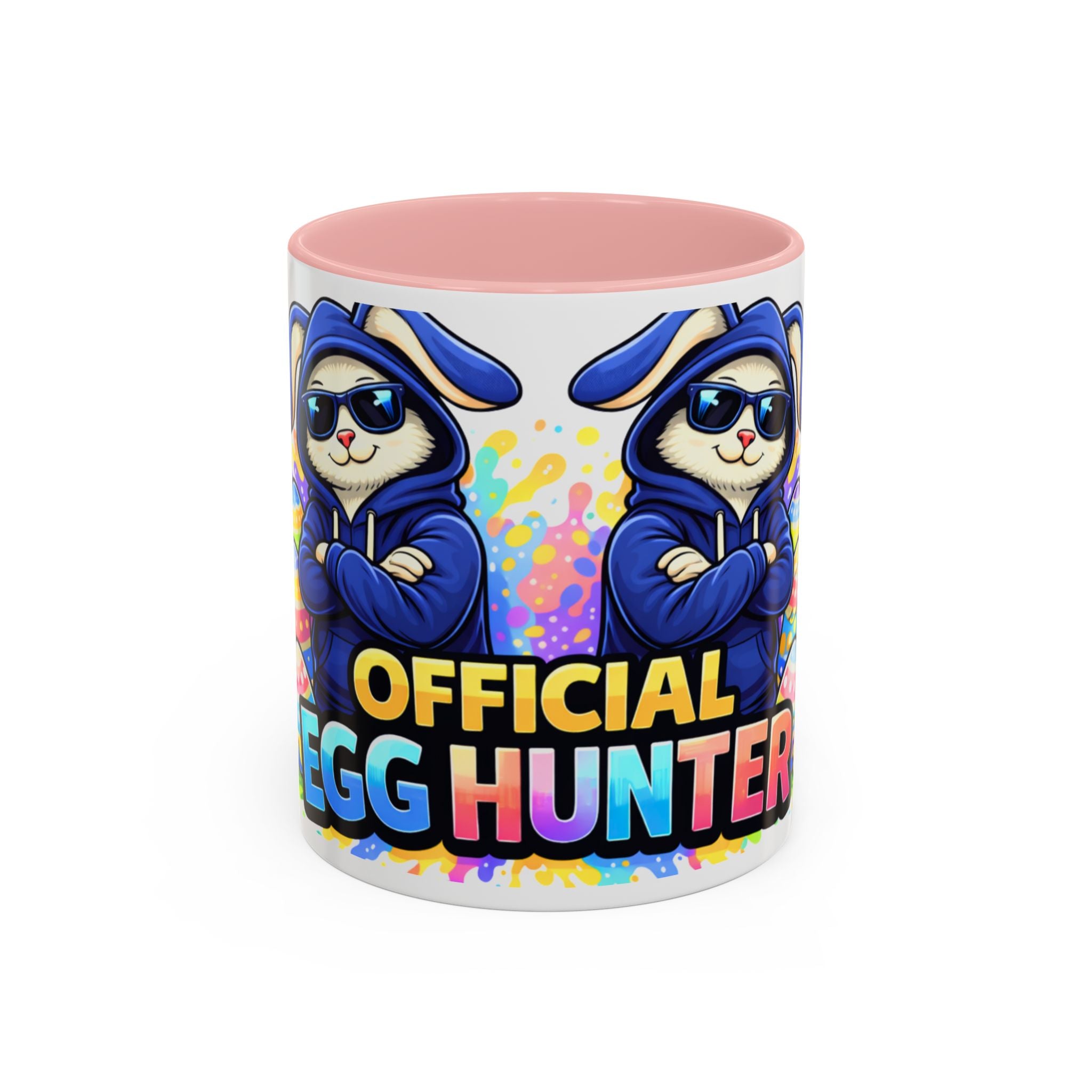 Official Egg Hunter Easter Mug – Funny Easter Bunny Accent Coffee Mug 330 ml EU