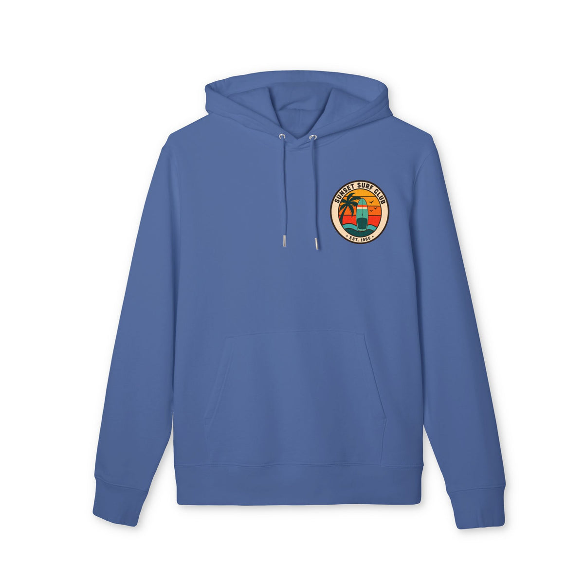 Sunset Surf Club – Premium Hoodie.