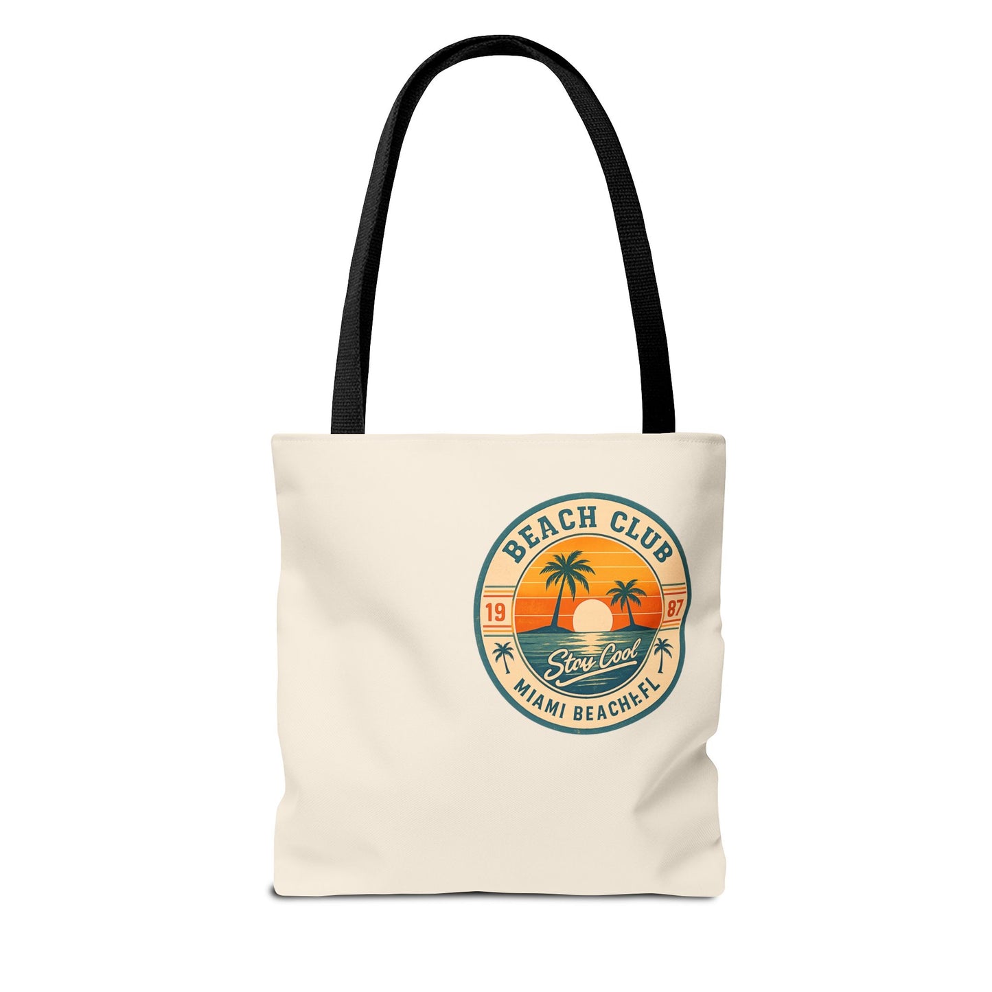 Beach Club Miami 1987 Tote Bag – Vintage Summer Style