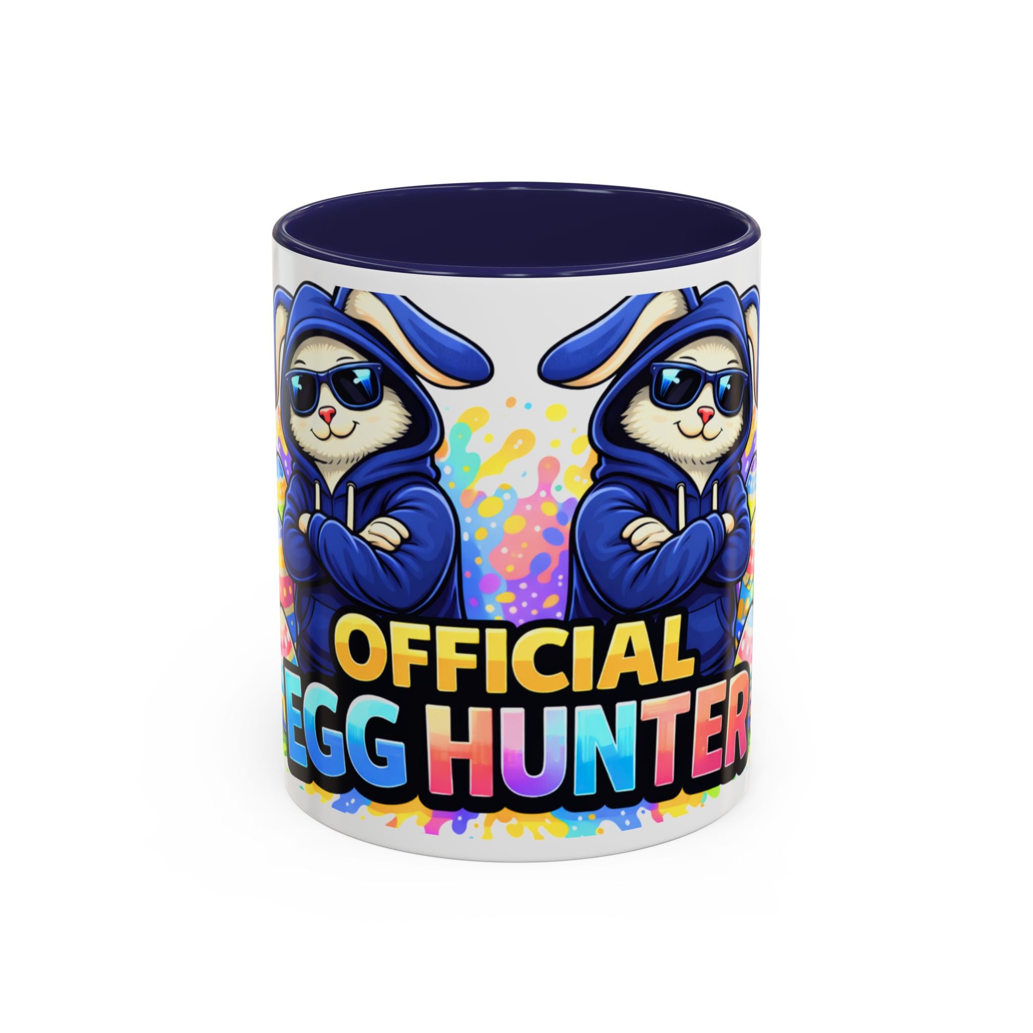 Official Egg Hunter Easter Mug – Funny Easter Bunny Accent Coffee Mug 330 ml EU
