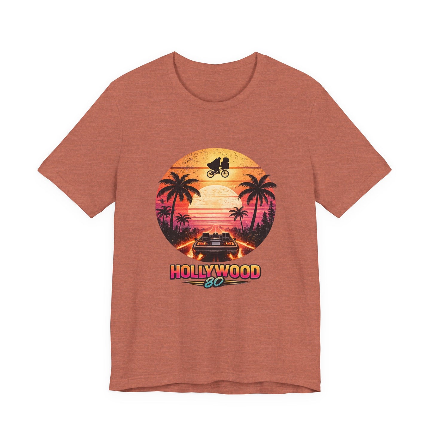 Hollywood 80 Sunset Ride Retro T-Shirt