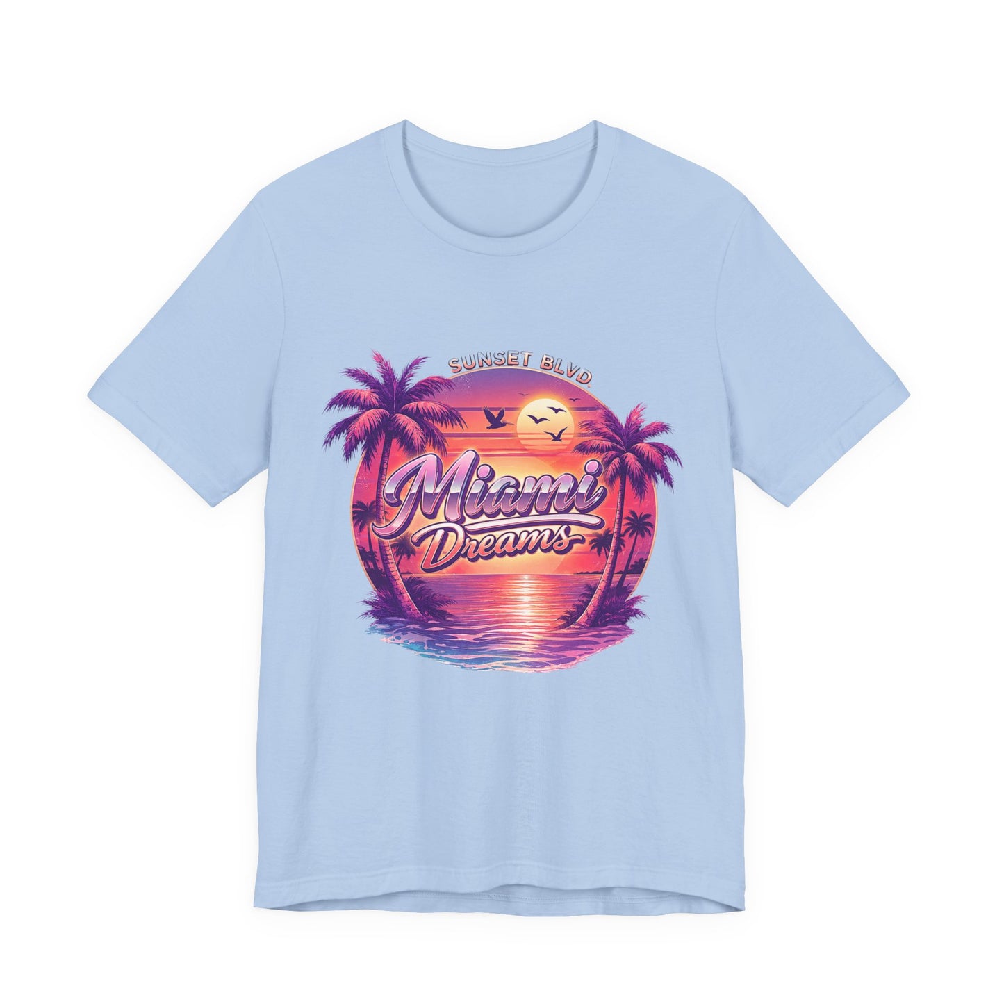 Miami Dreams Sunset Blvd. T-Shirt