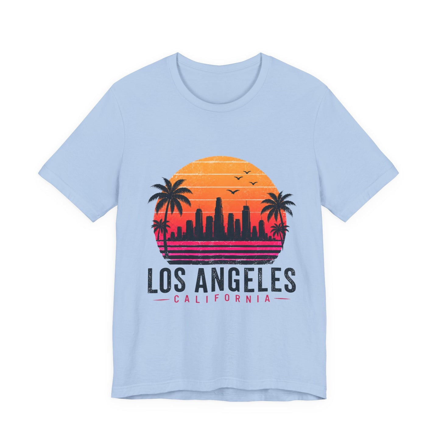 Los Angeles California Retro Sunset T-Shirt