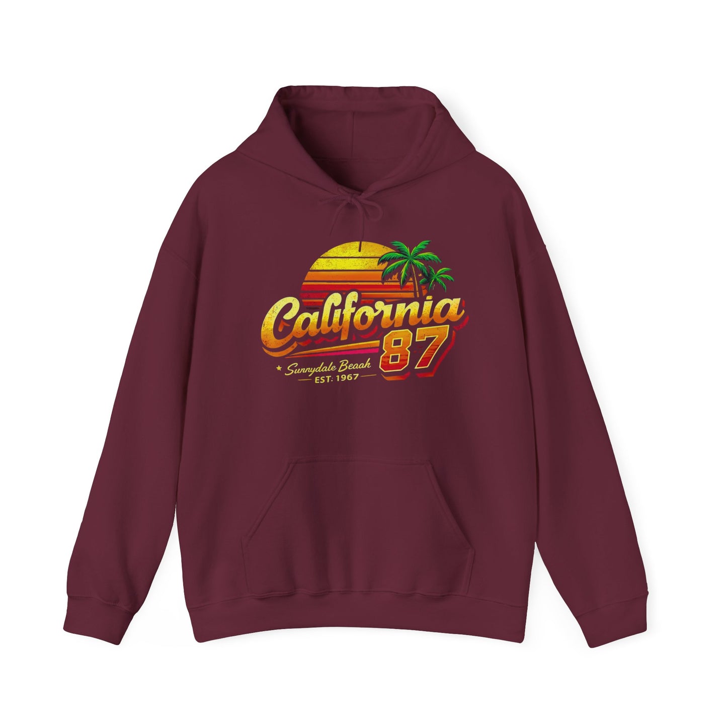 California 87 Vintage Hoodie