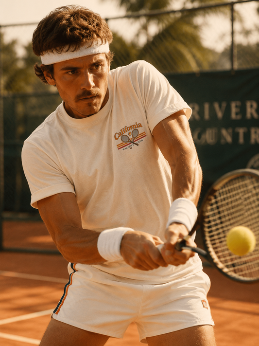 California Racquet Club Vintage Tee