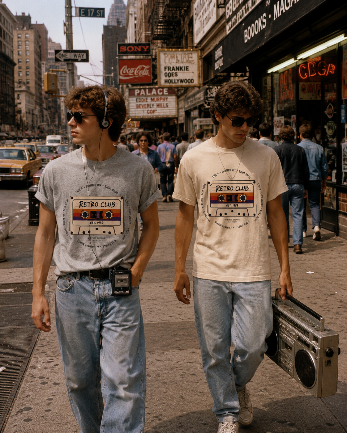 Retro Club Mixtape T-Shirt